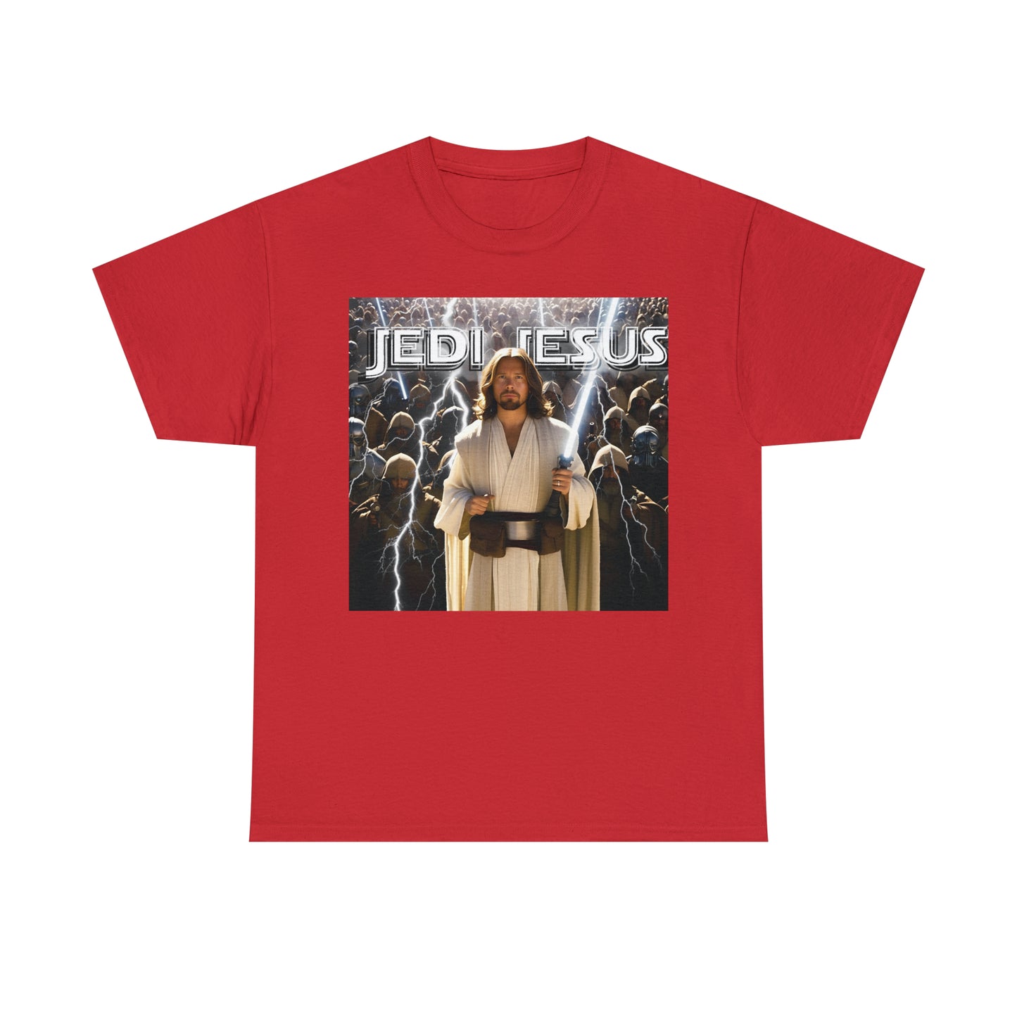 Jedi Jesus Unisex Heavy Cotton Tee