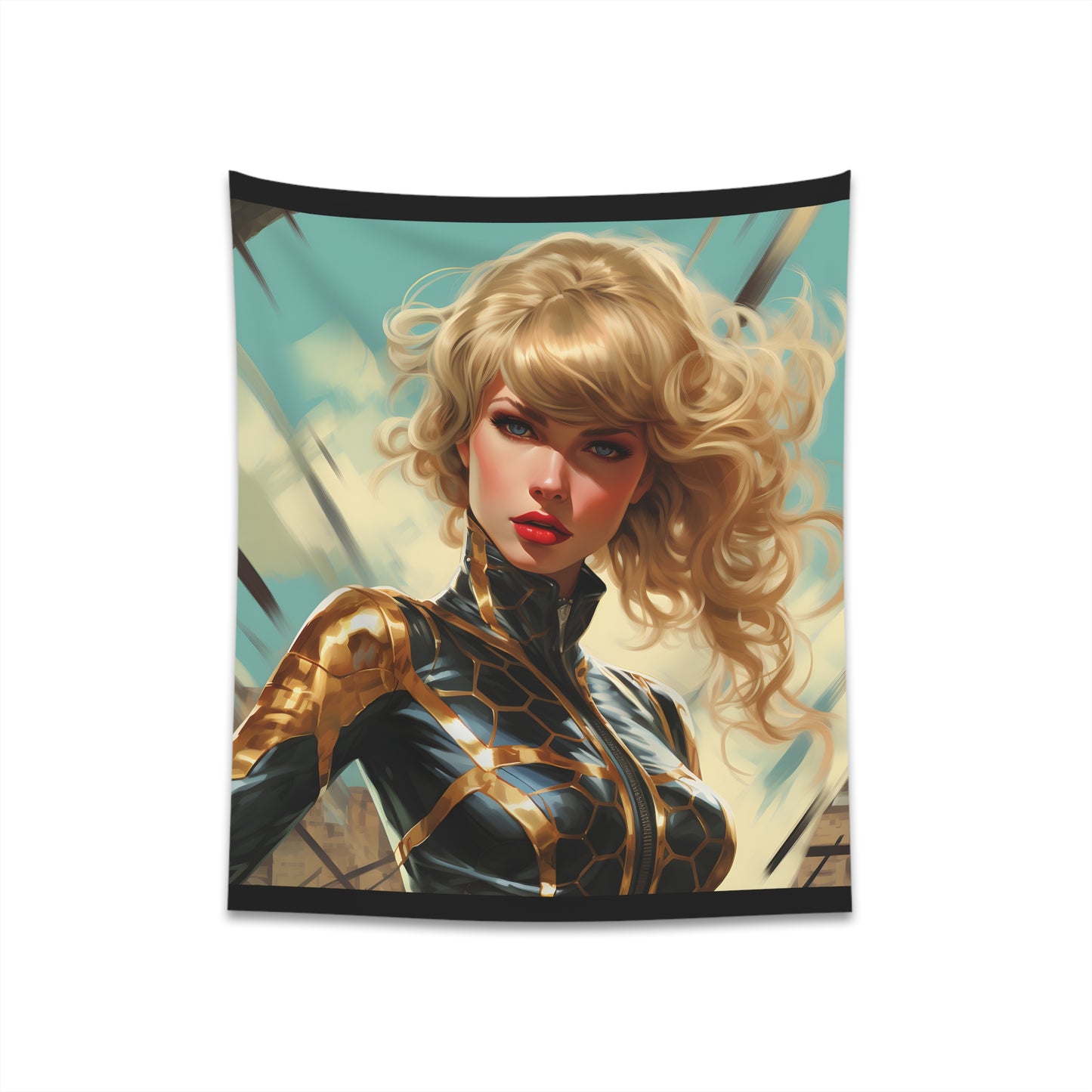 Anime Taylor Swift 3- Printed Wall Tapestry