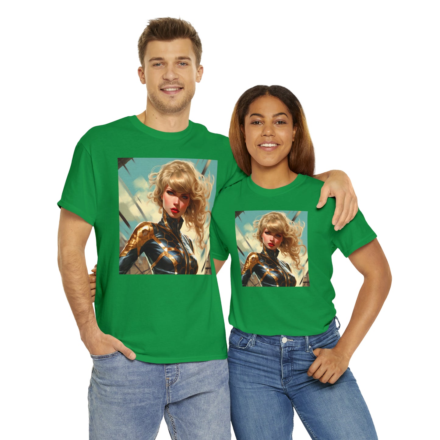 Anime Taylor Swift 3 - Unisex Heavy Cotton Tee