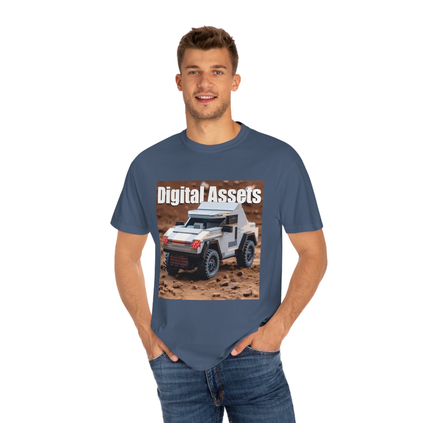 Digital Assets Unisex Garment-Dyed T-shirt