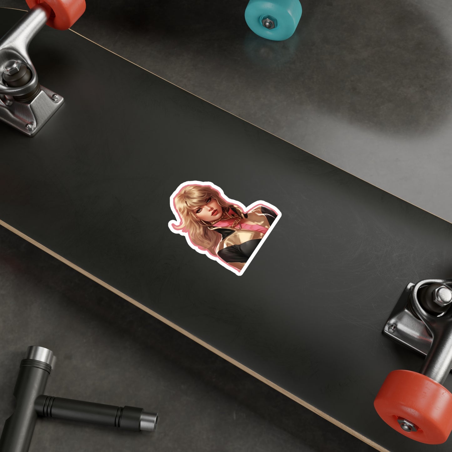 Anime Taylor Swift 4- Kiss-Cut Vinyl Decals