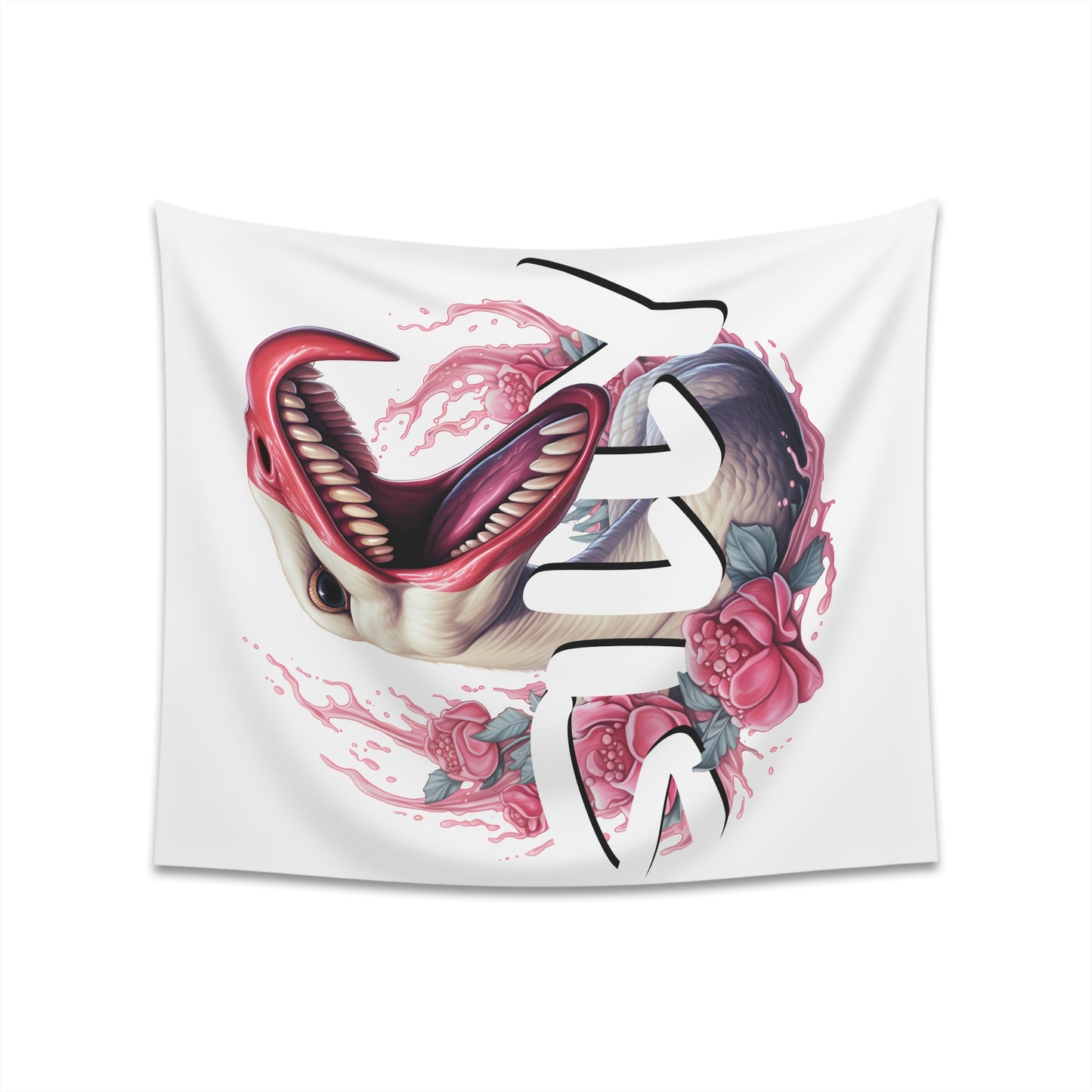Aggressively Silly Goose Printed Wall Tapestry