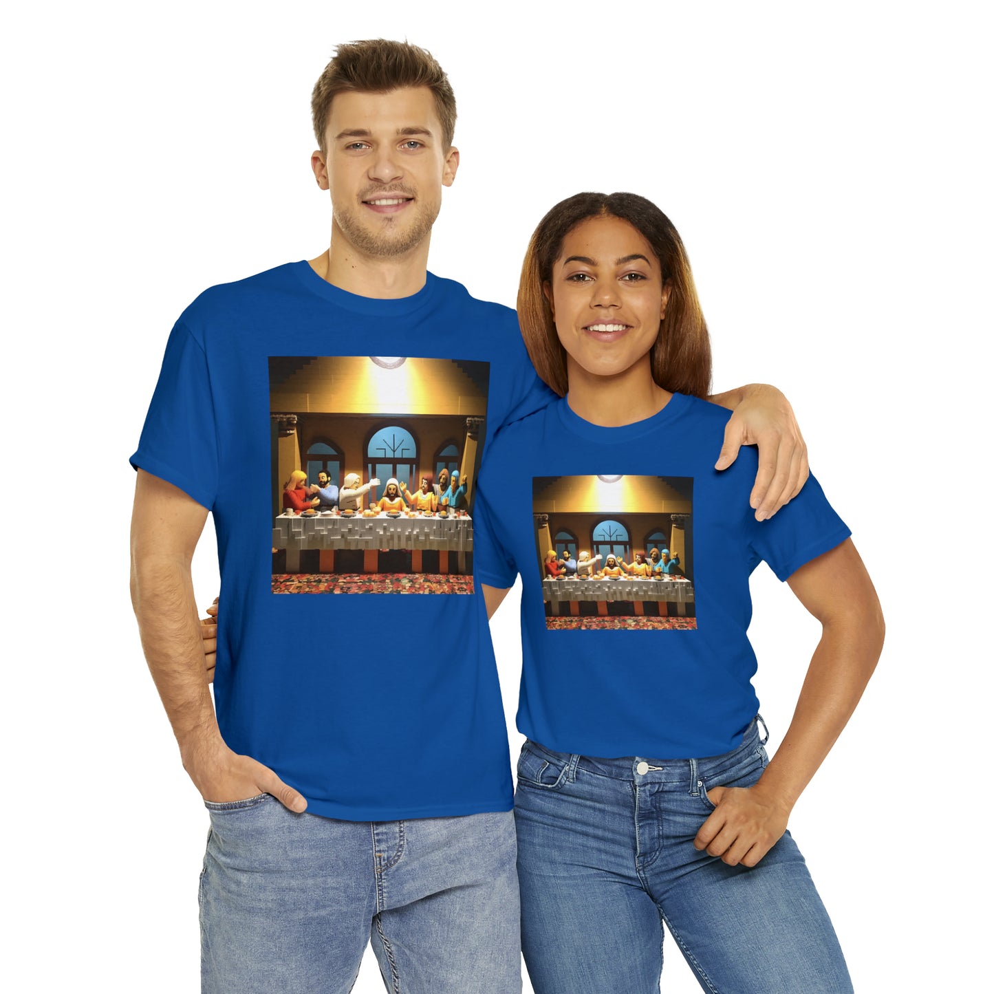 “The Last Supper” LEGO BOX SET -  Unisex Heavy Cotton Tee