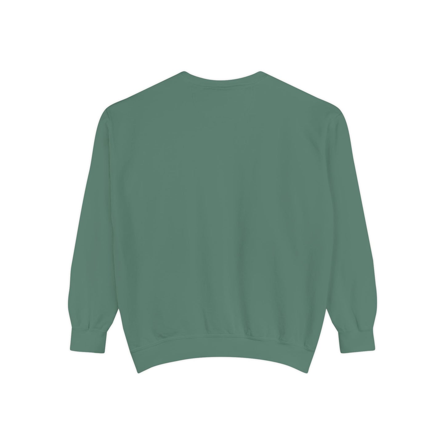 “Sip of Sacrifice” Embroidered Crewneck — Disciple Dad (Water-Into-Wine Drop Collection)