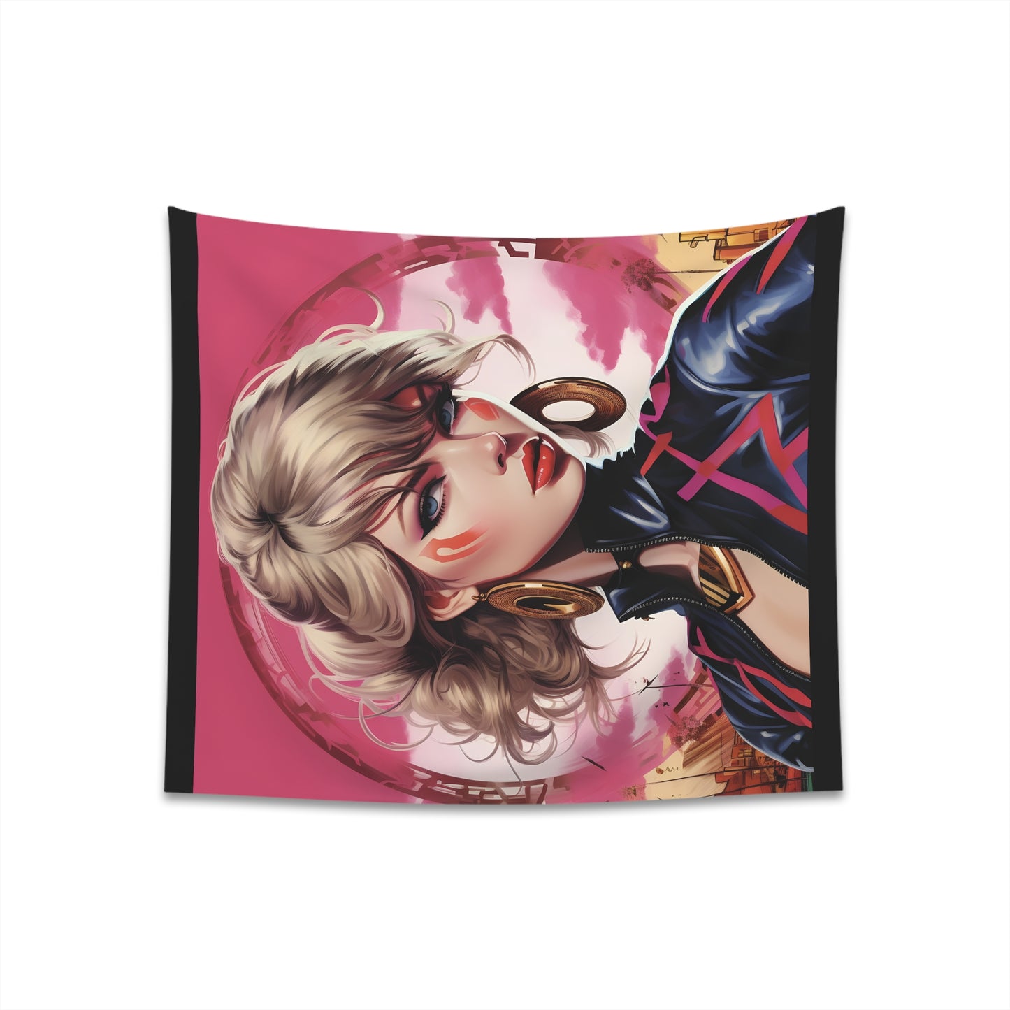 Anime Taylor Swift 2- Printed Wall Tapestry