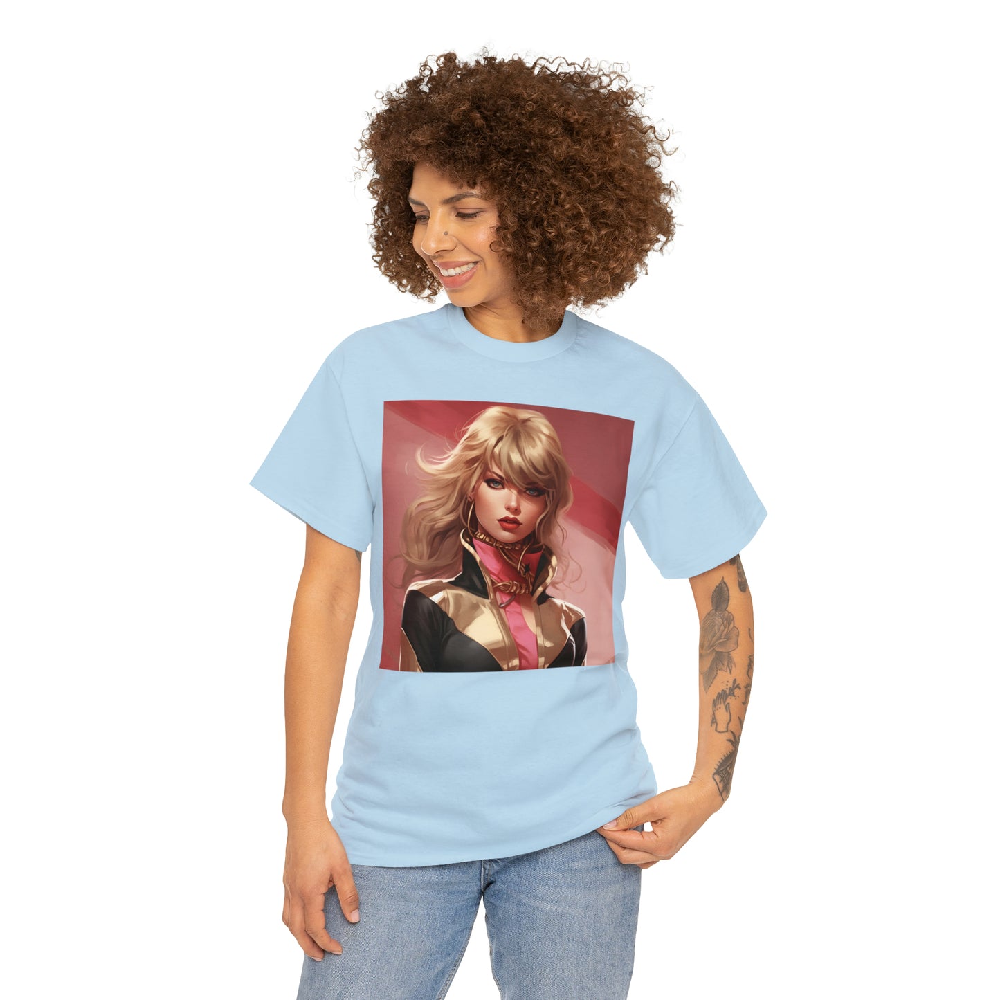 Anime Taylor Swift 4 - Unisex Heavy Cotton Tee