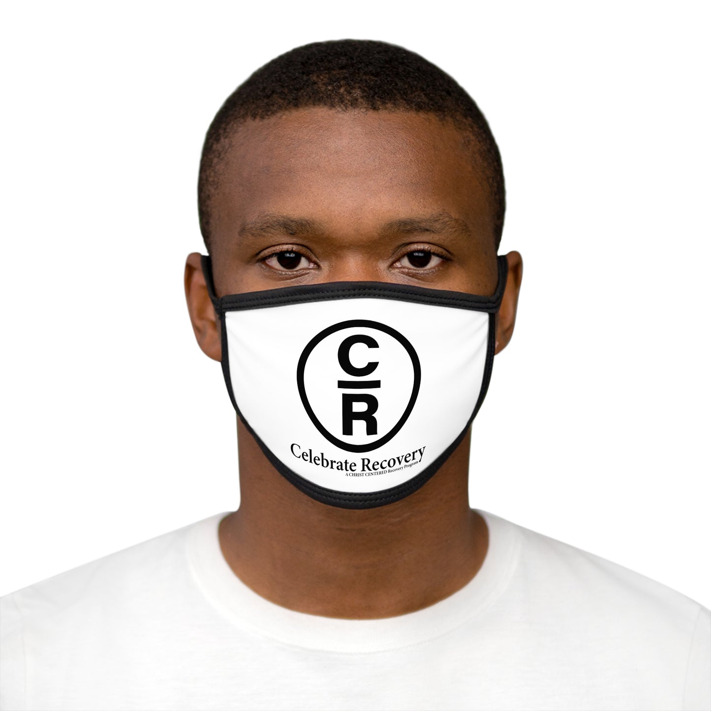 Celebrate Recovery Mixed-Fabric Face Mask