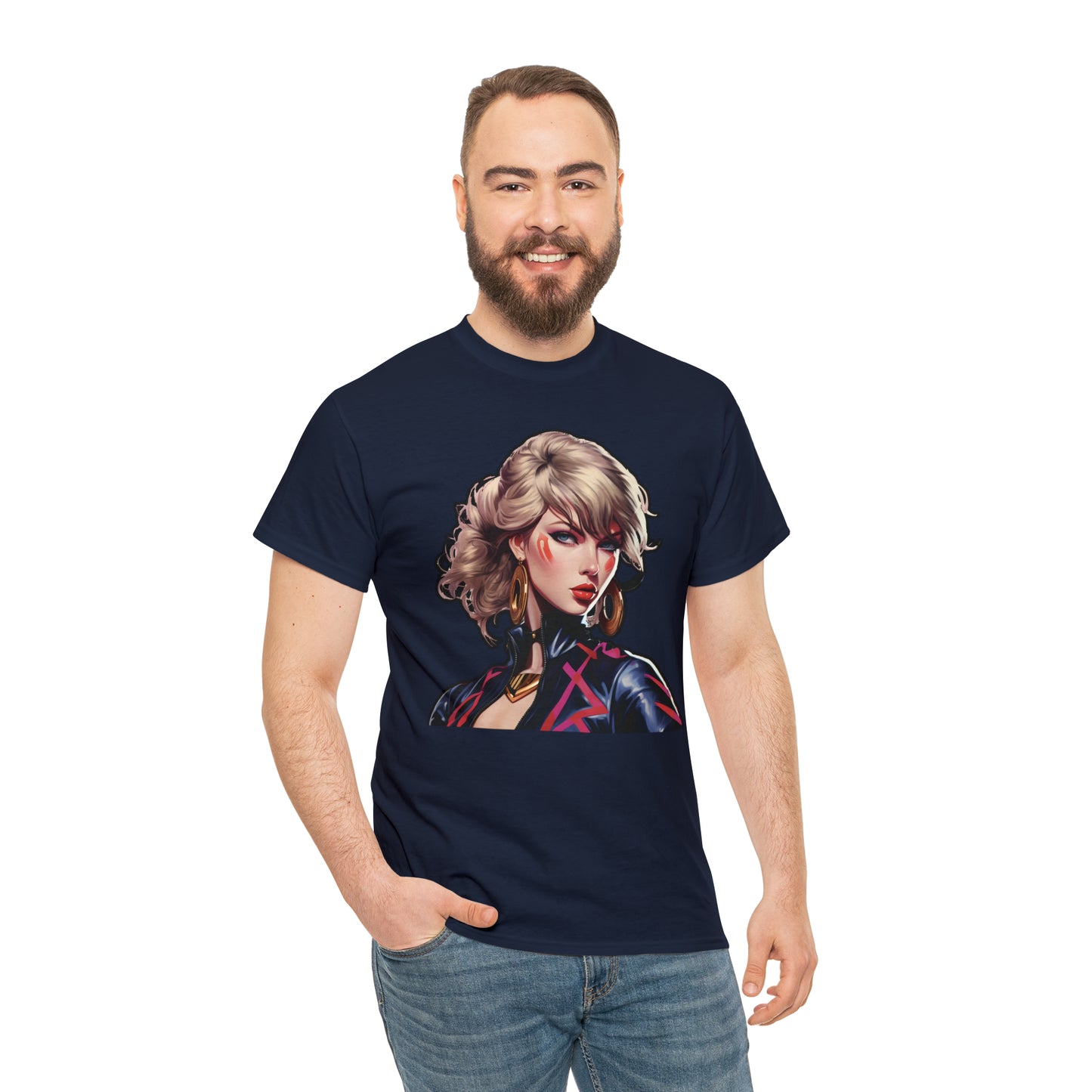 Anime Taylor Swift 2- Unisex Heavy Cotton Tee