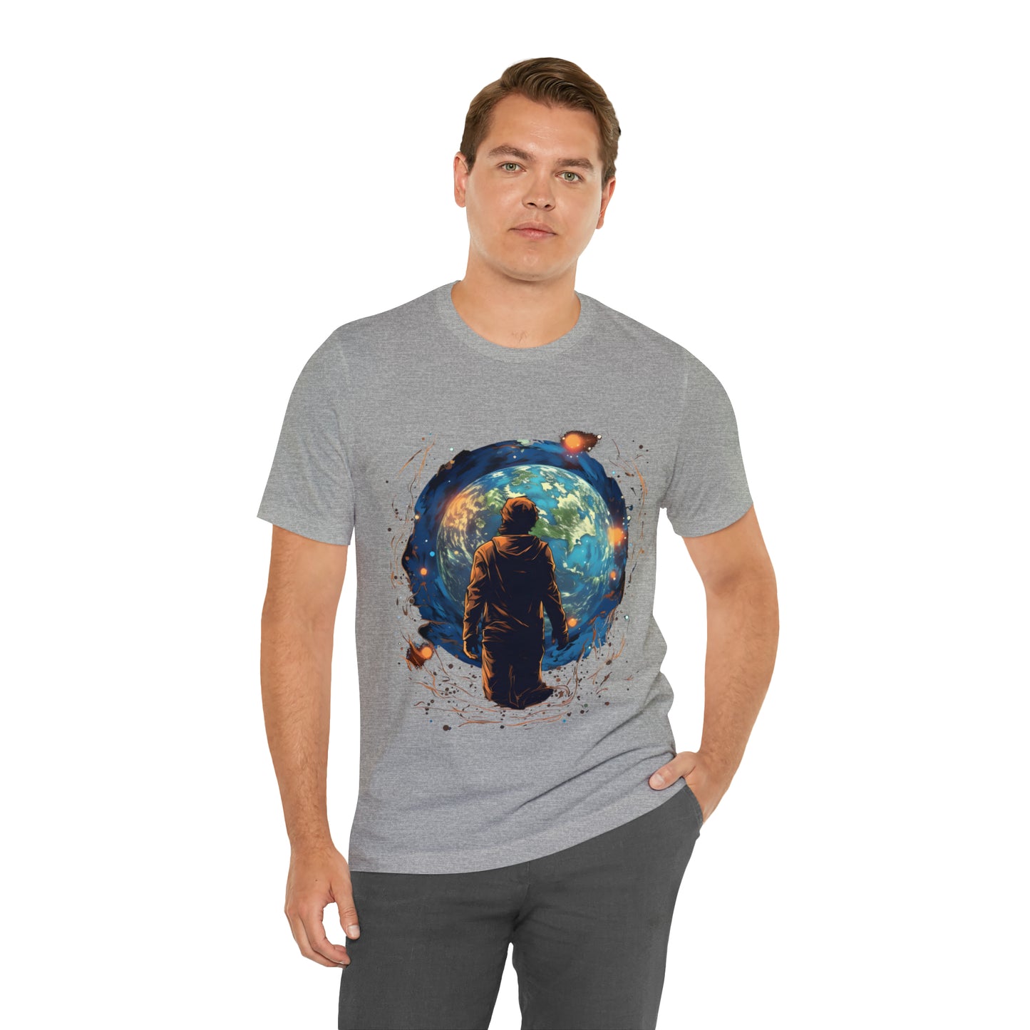 Jeremiah 29:11 “Whole World Ahead of You” Unisex Jersey Short Sleeve Tee