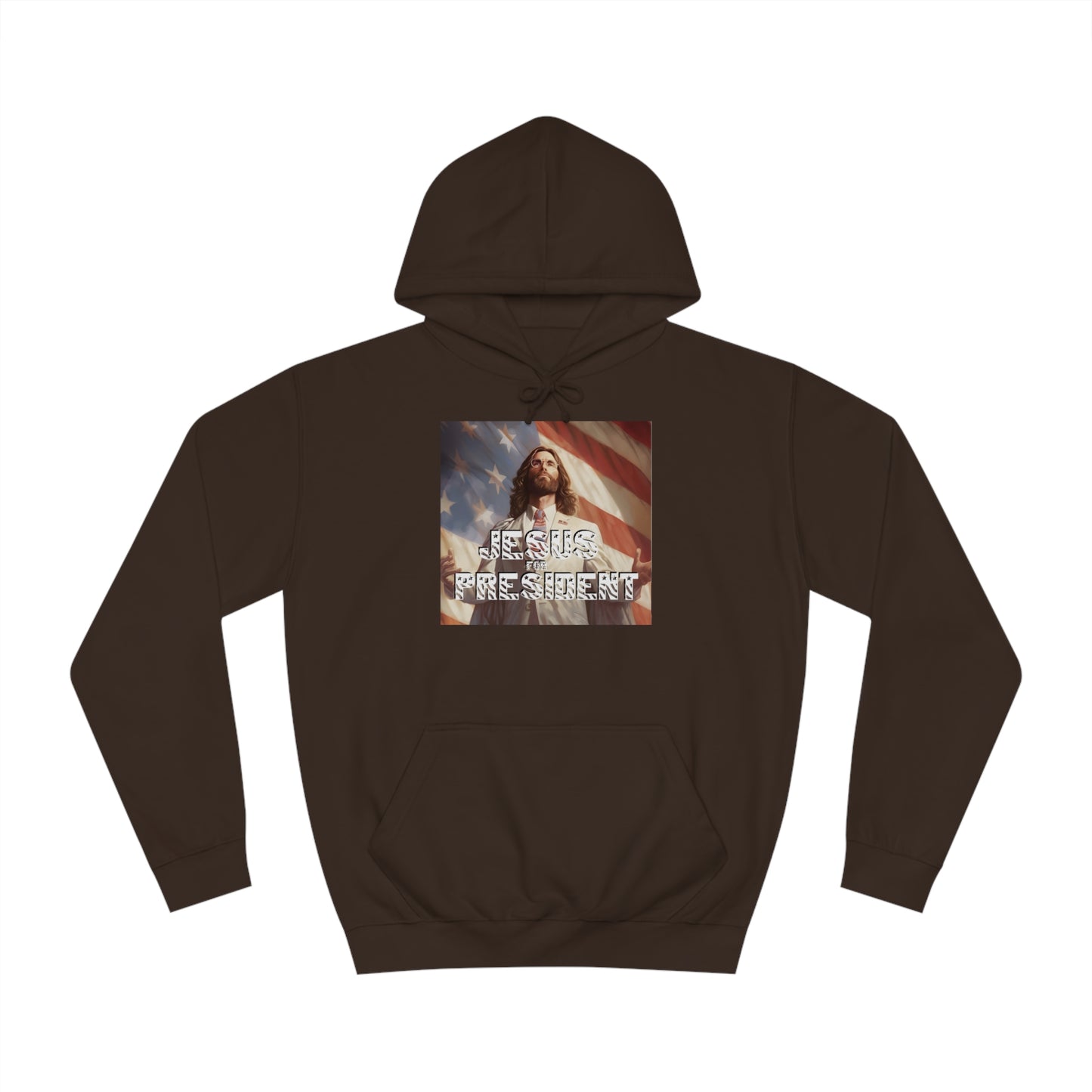 Jesus for President  Unisex College Hoodie