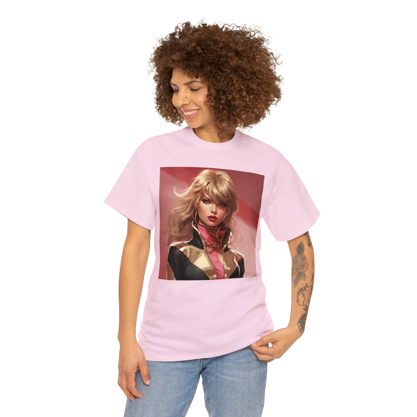 Anime Taylor Swift 4 - Unisex Heavy Cotton Tee