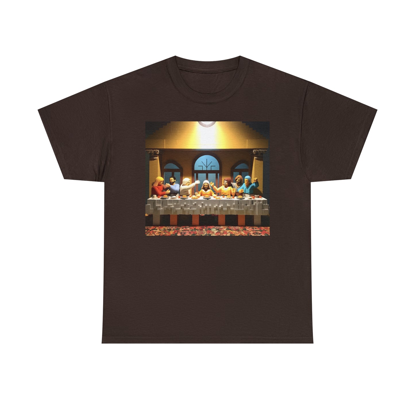 “The Last Supper” LEGO BOX SET -  Unisex Heavy Cotton Tee