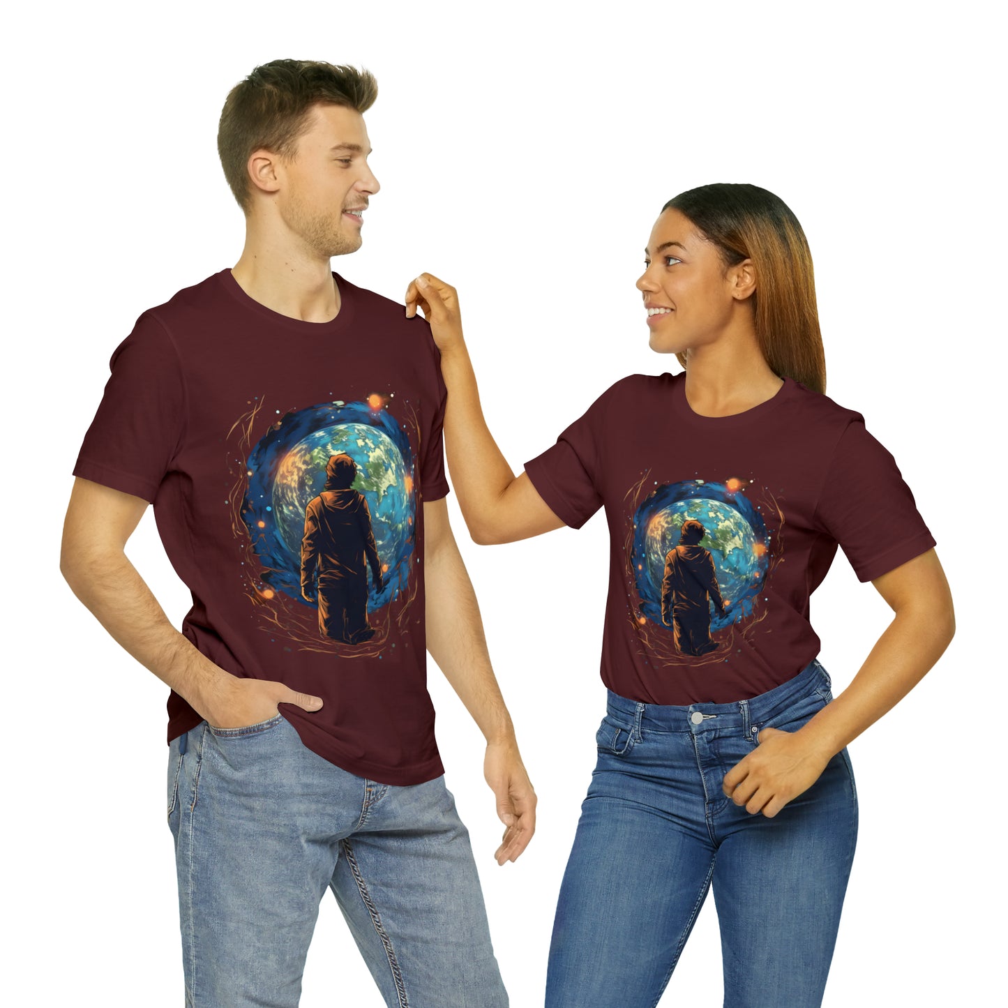 Jeremiah 29:11 “Whole World Ahead of You” Unisex Jersey Short Sleeve Tee