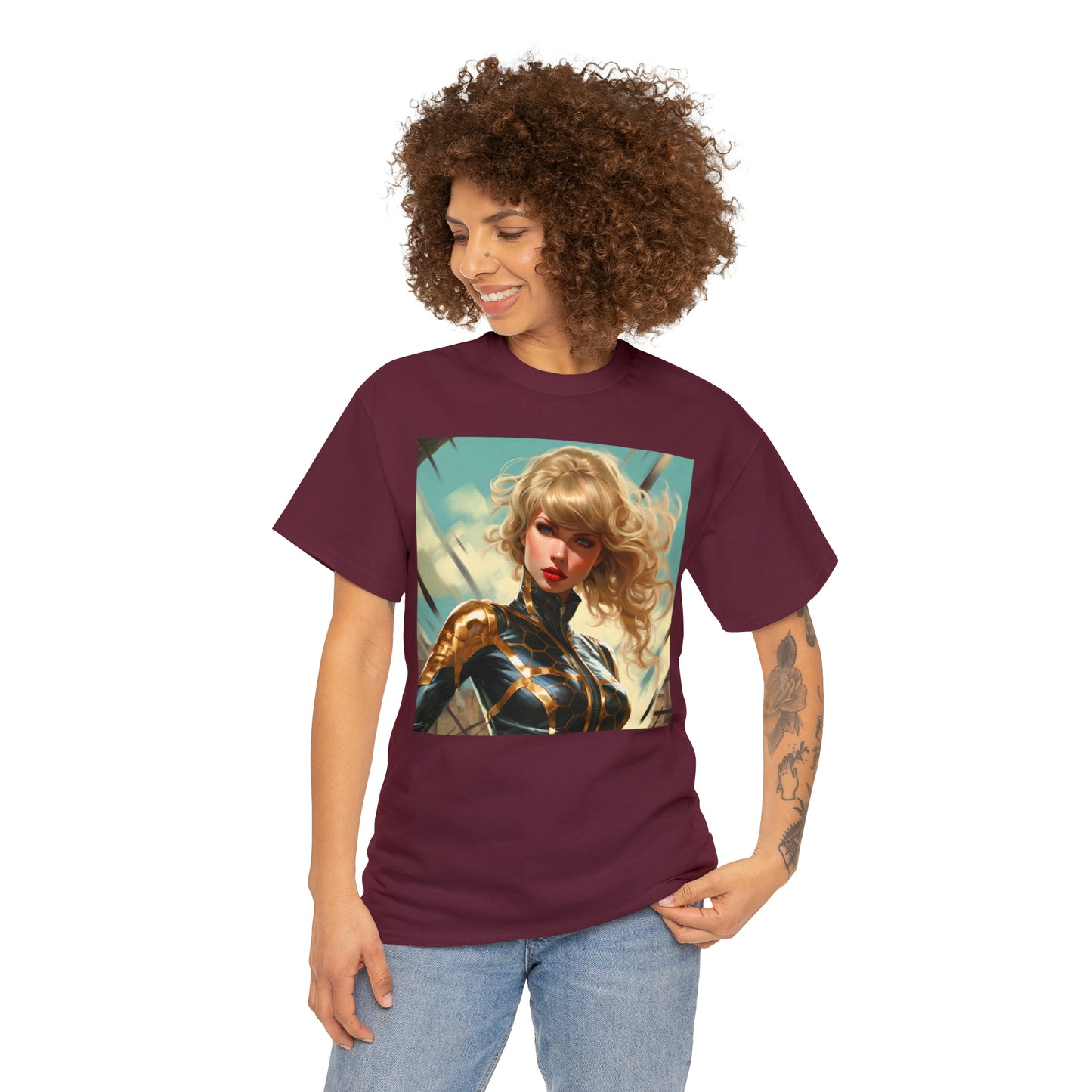 Anime Taylor Swift 3 - Unisex Heavy Cotton Tee