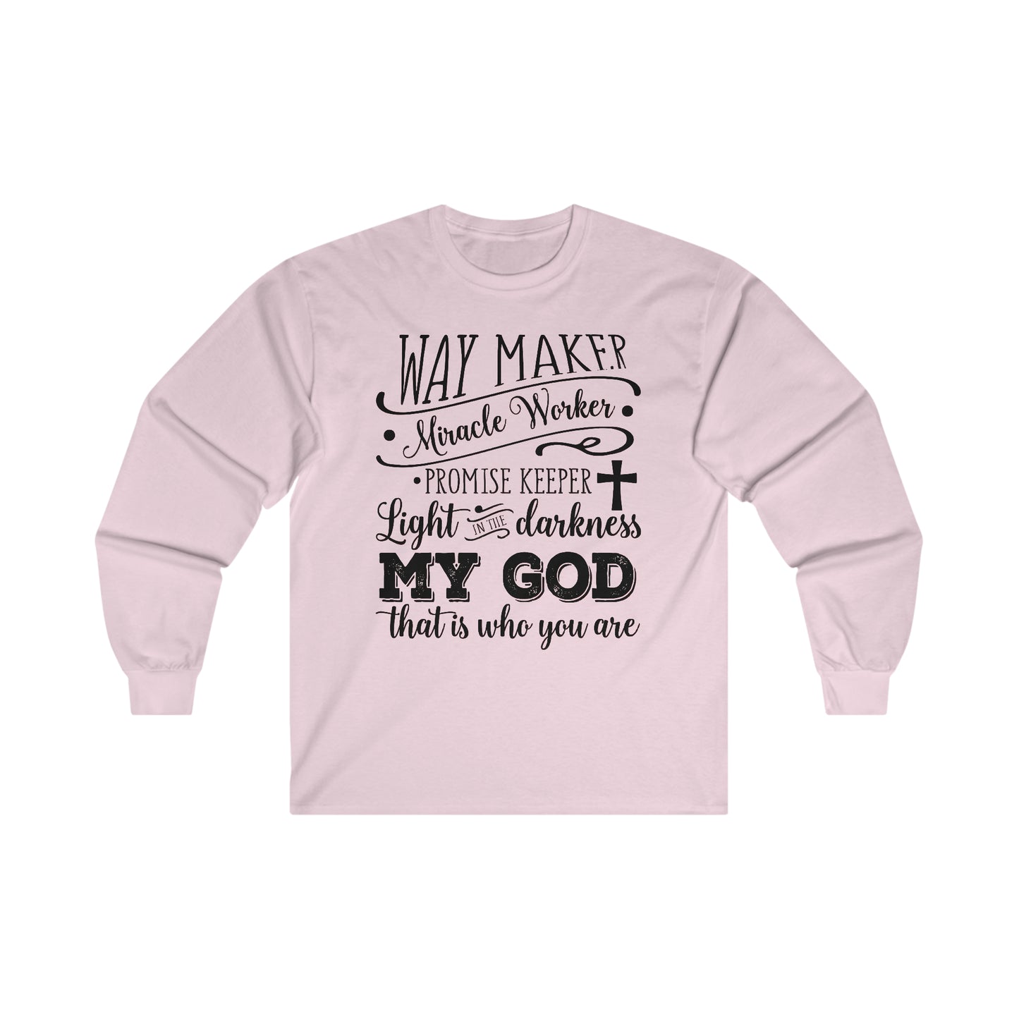 Waymaker Miracle Worker - Ultra Cotton Long Sleeve Tee