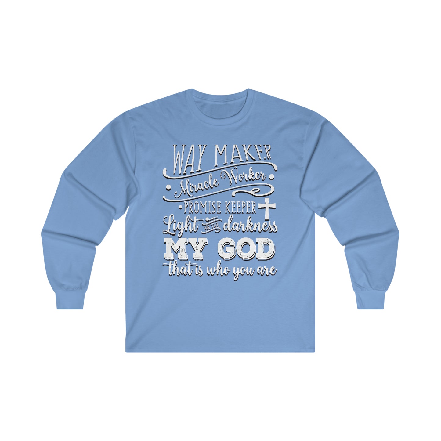 Waymaker Miracle Worker - Ultra Cotton Long Sleeve Tee