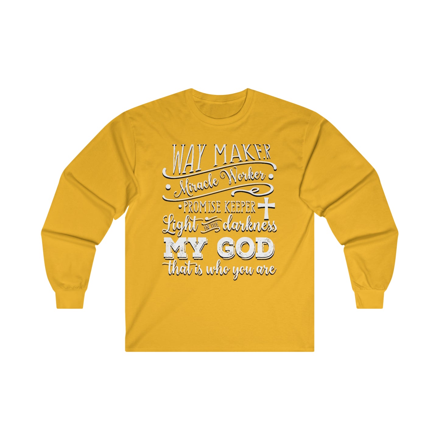 Waymaker Miracle Worker - Ultra Cotton Long Sleeve Tee