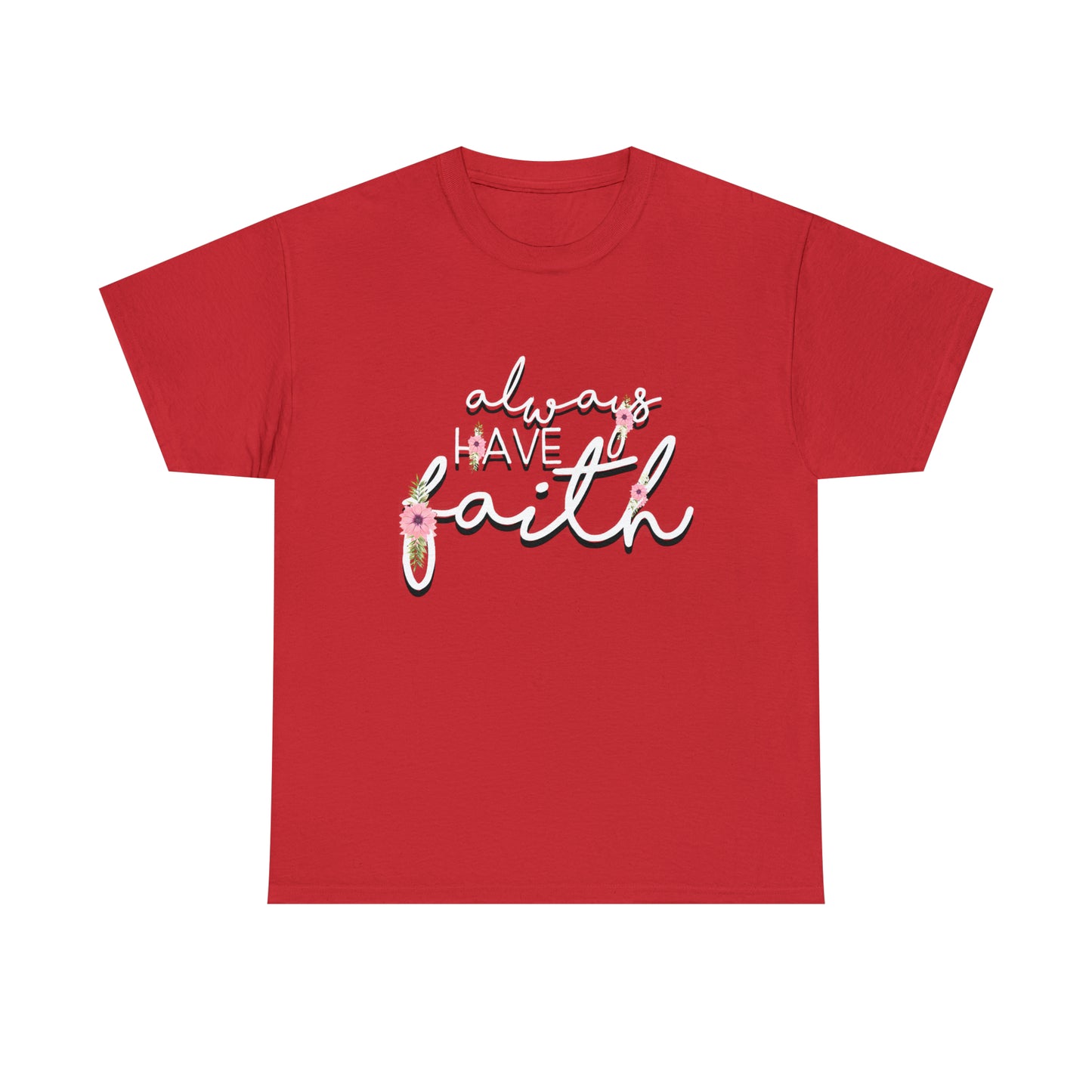 Don't be afraid, just Believe (Mark) - Unisex Heavy Cotton Short Sleeve Tee