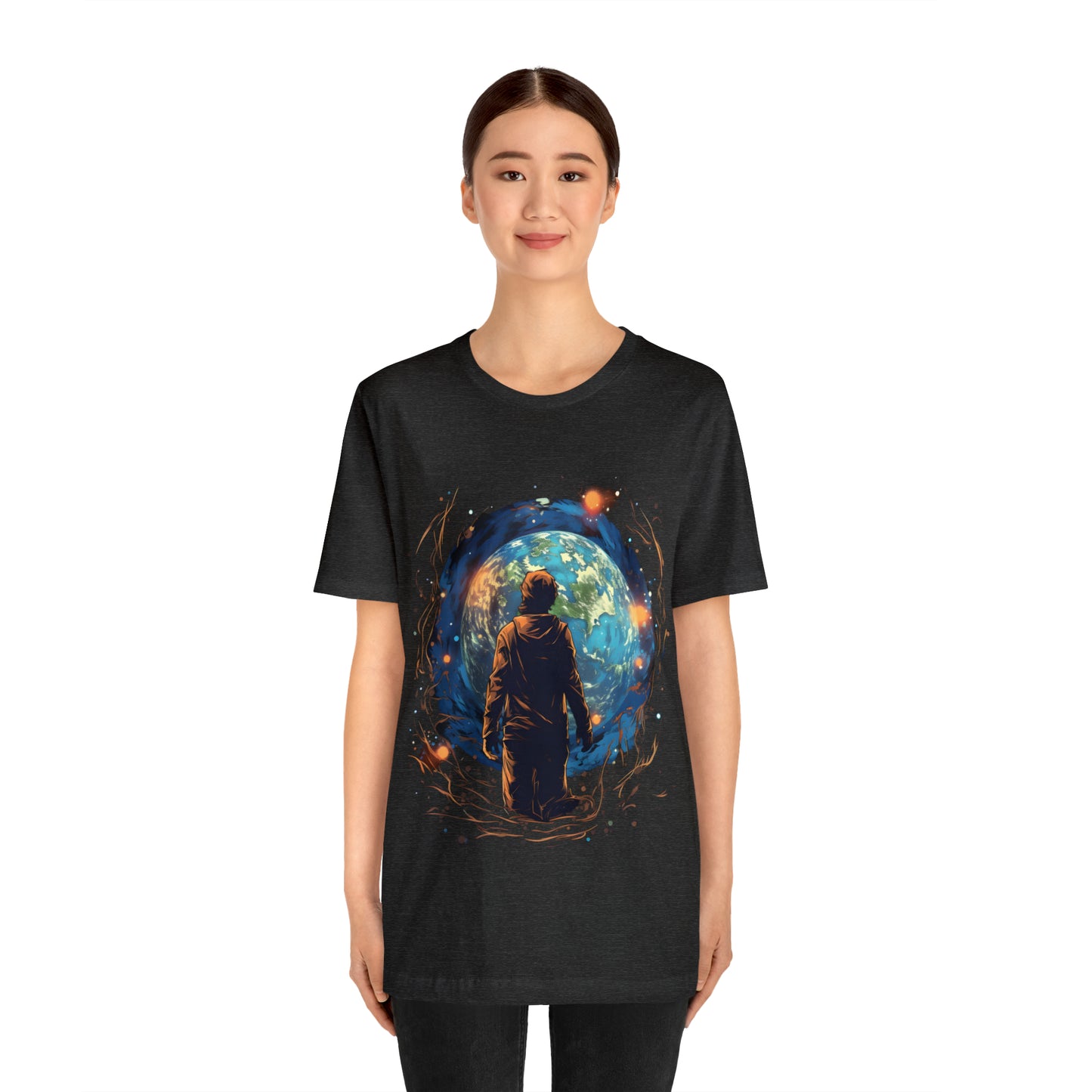 Jeremiah 29:11 “Whole World Ahead of You” Unisex Jersey Short Sleeve Tee