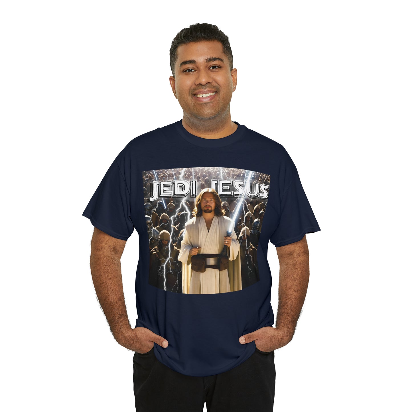 Jedi Jesus Unisex Heavy Cotton Tee