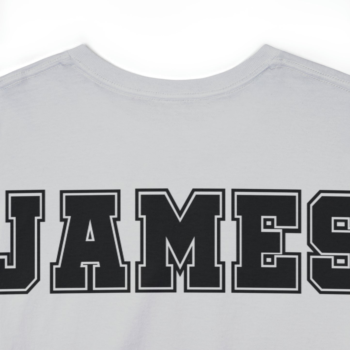 Exorcise your Demons - Body Builder Jesus Divine Strength (1 Corinthians 6:19-20) (James 2:19) Unisex Heavy Cotton Tee