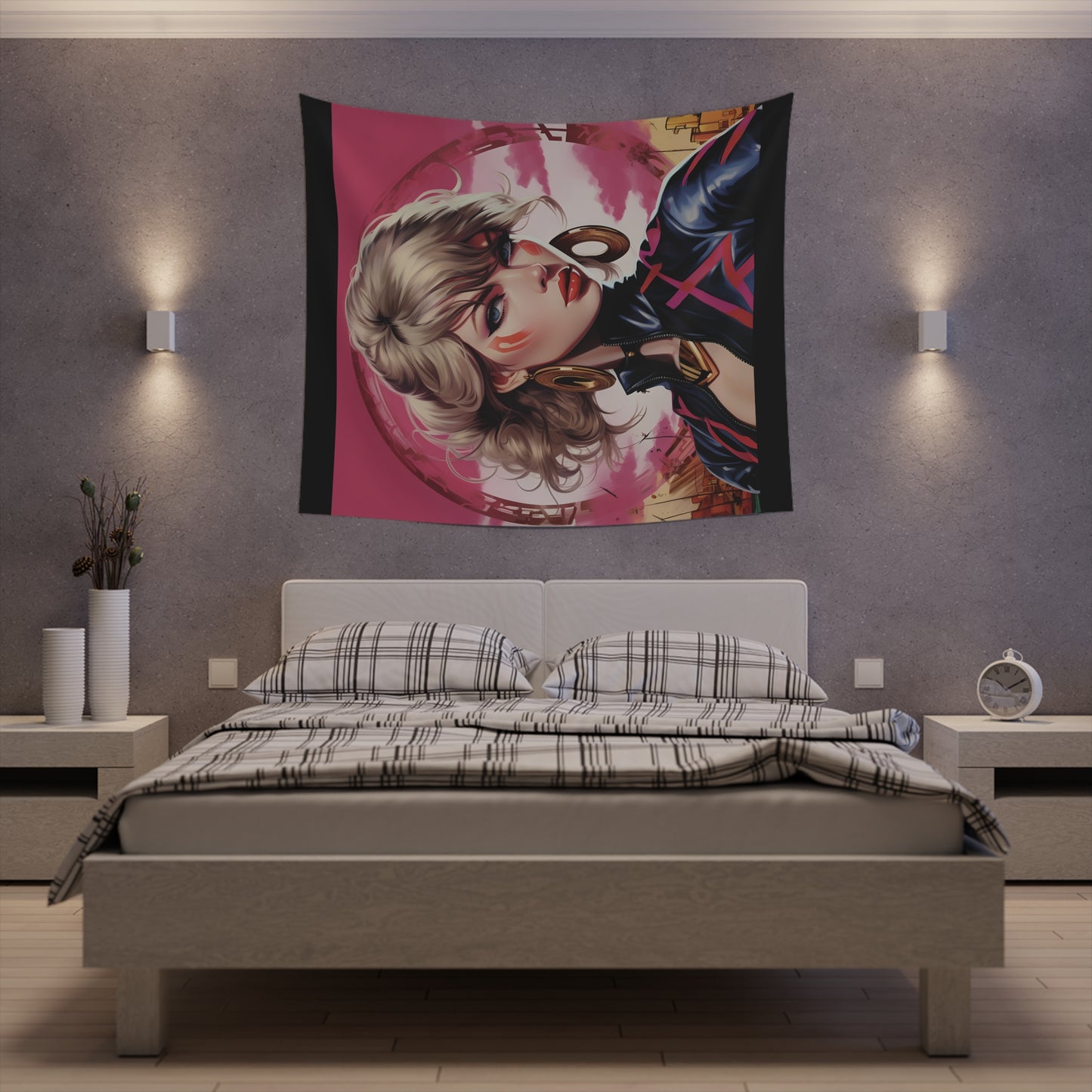 Anime Taylor Swift 2- Printed Wall Tapestry
