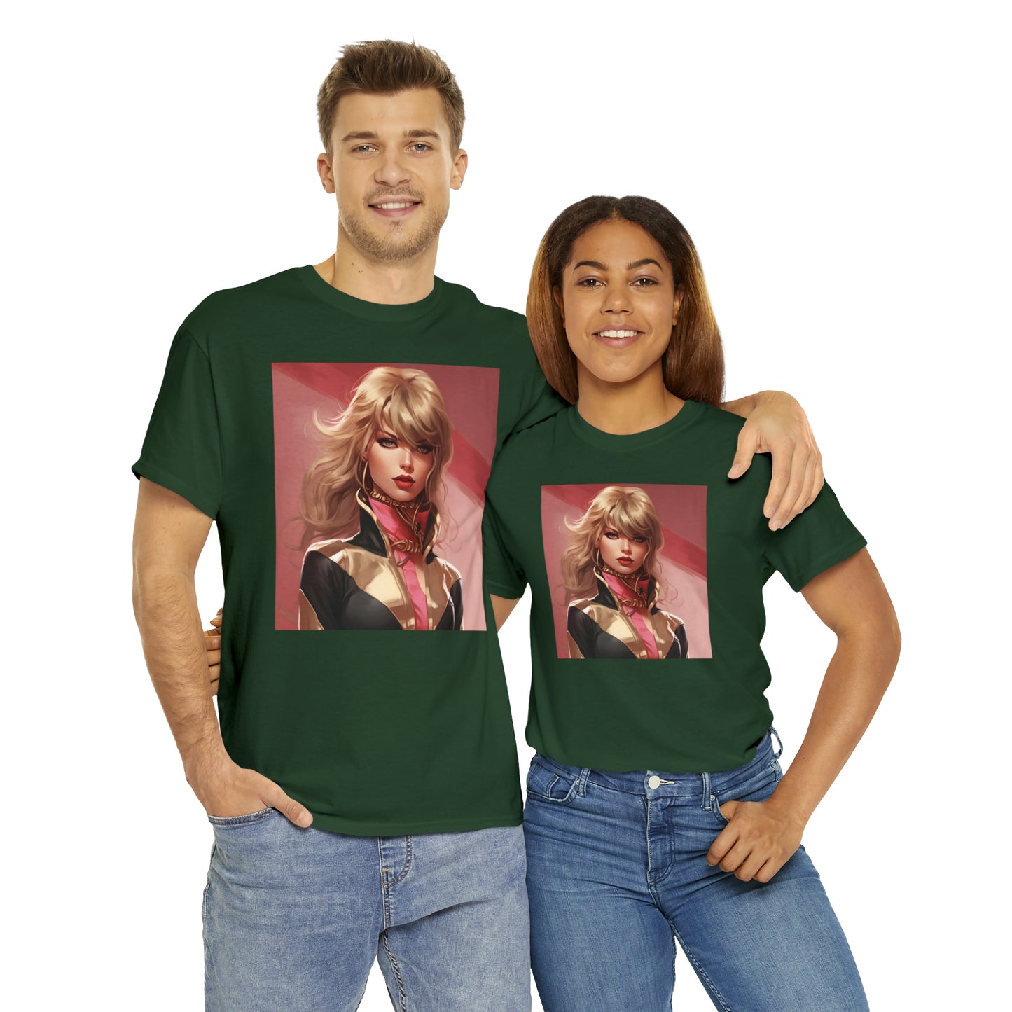 Anime Taylor Swift 4 - Unisex Heavy Cotton Tee