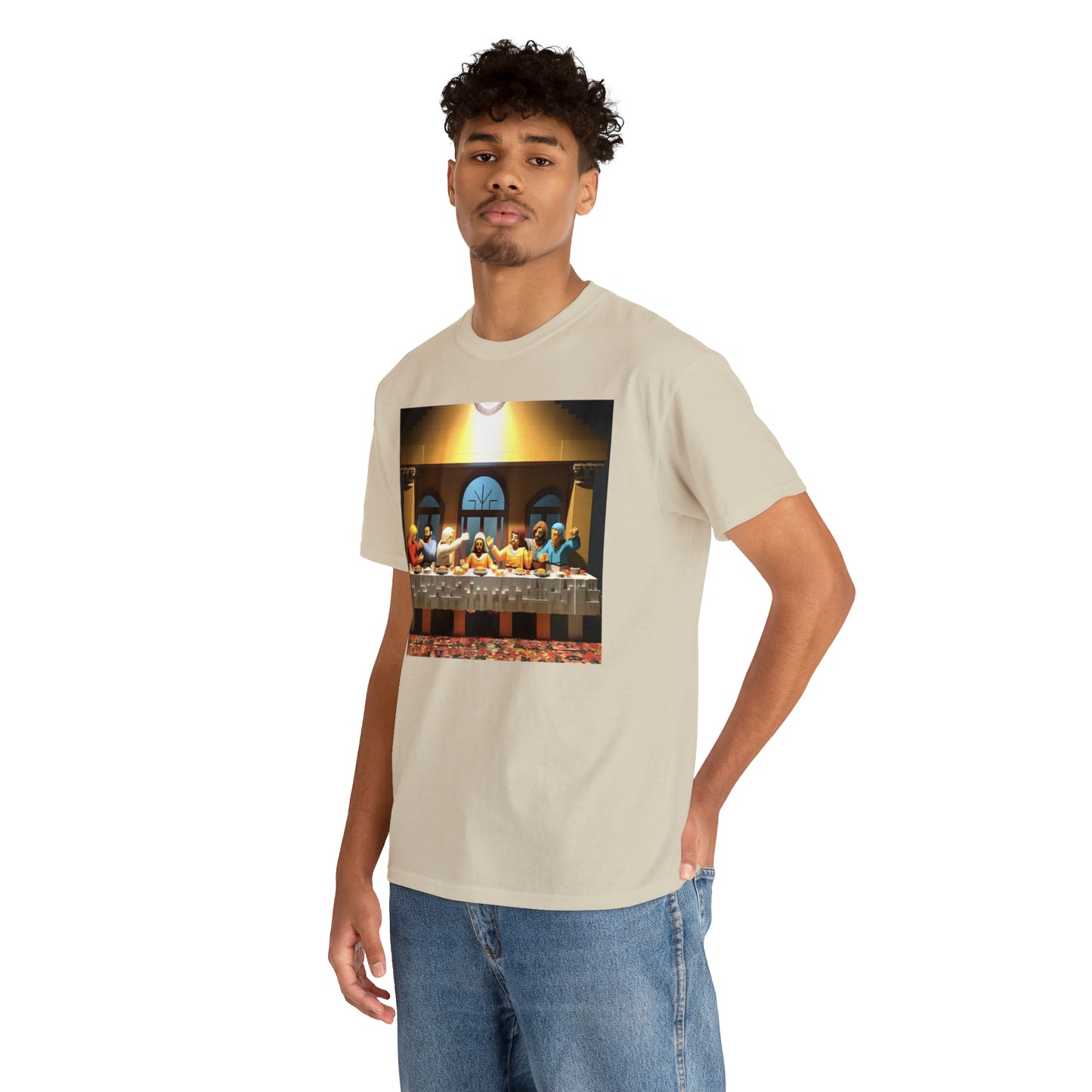 “The Last Supper” LEGO BOX SET -  Unisex Heavy Cotton Tee