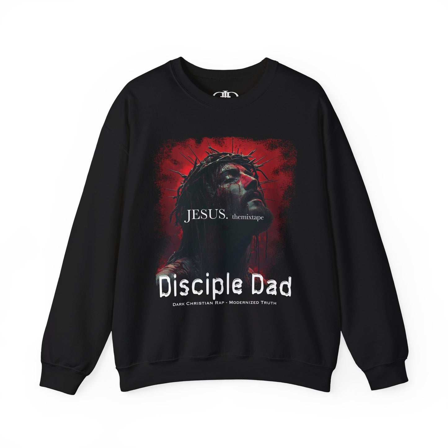 JESUS. themixtape” Crewneck Sweatshirt — Disciple Dad Official Faith Streetwear
