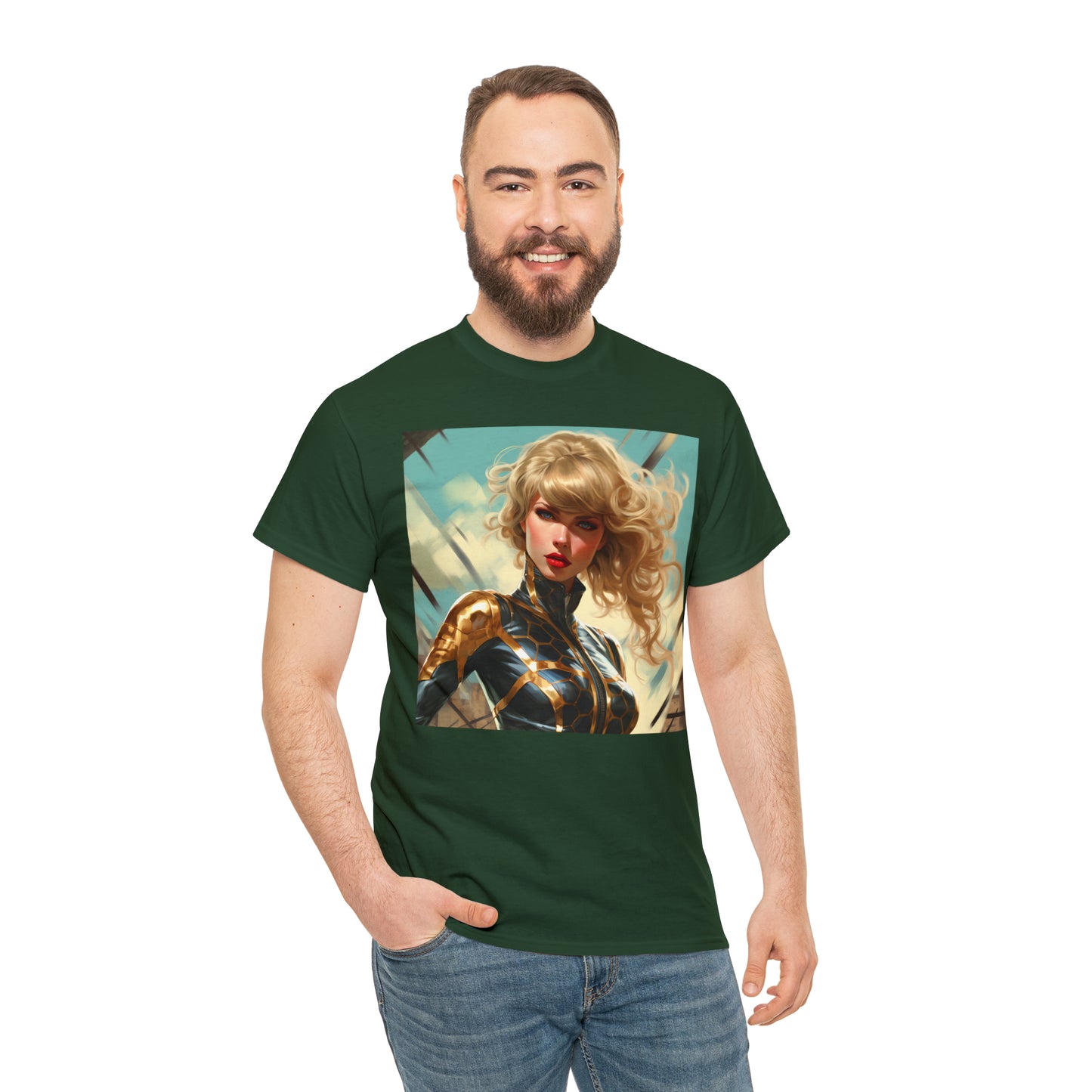 Anime Taylor Swift 3 - Unisex Heavy Cotton Tee