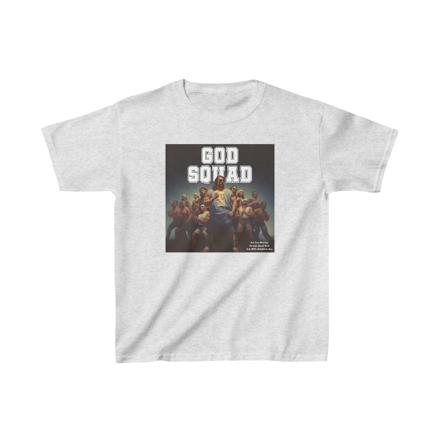 “God Squad” LineUp - Pre-Teen Room - Kids Heavy Cotton™ Tee
