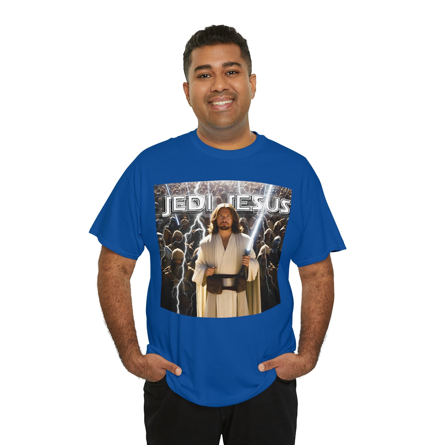 Jedi Jesus Unisex Heavy Cotton Tee