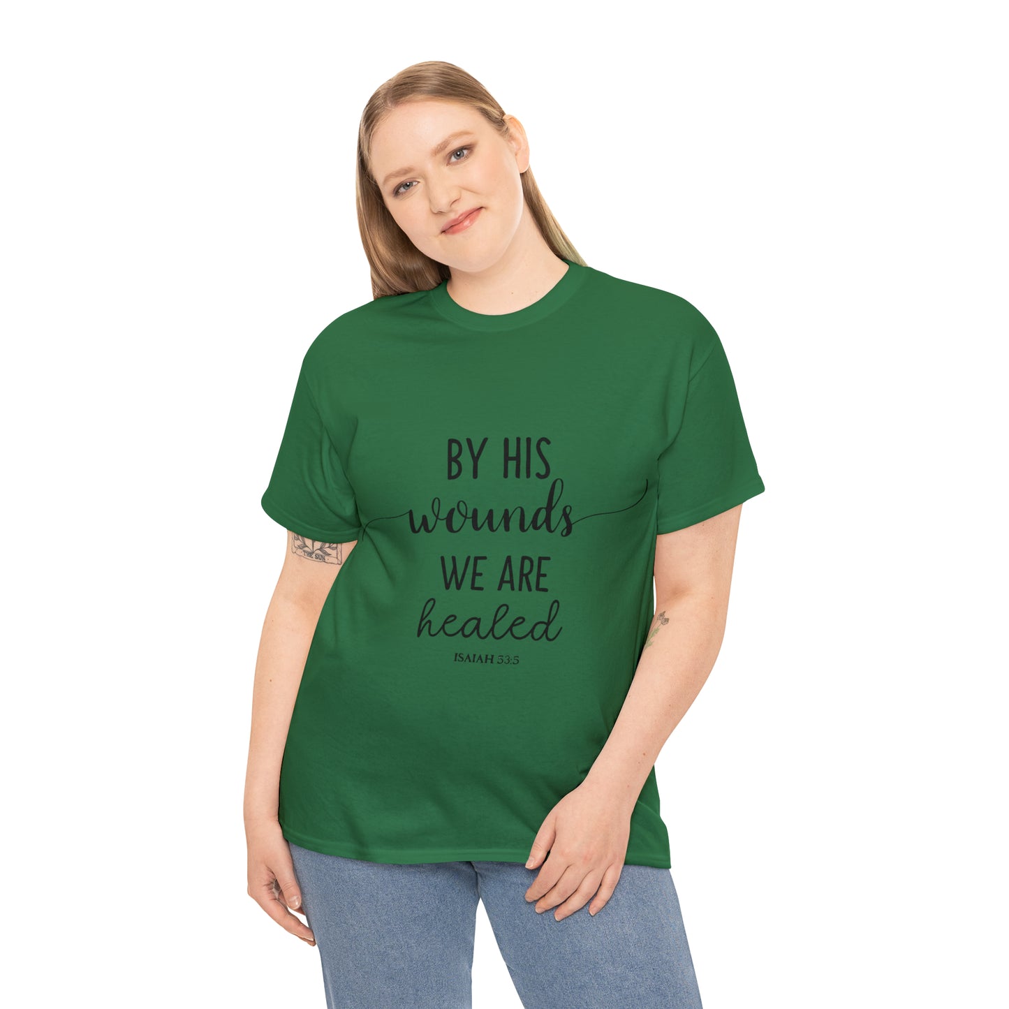 By HIS wounds we are healed - Isaiah - CR Celebrate Recovery Classic Logo - Ultra Cotton Long Sleeve Tee