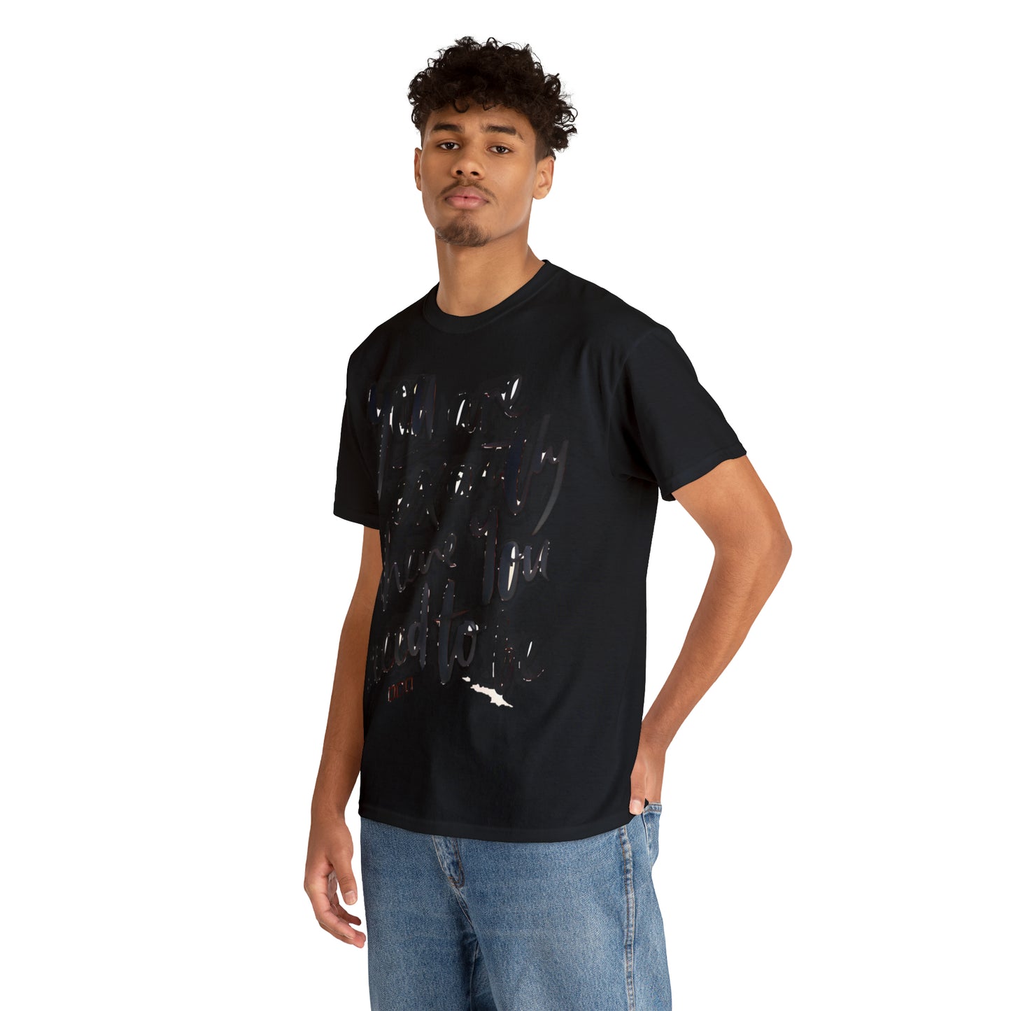 You re EXACTLY where you need to be  - CR Celebrate Recovery Classic Logo - Unisex Heavy Cotton Tee