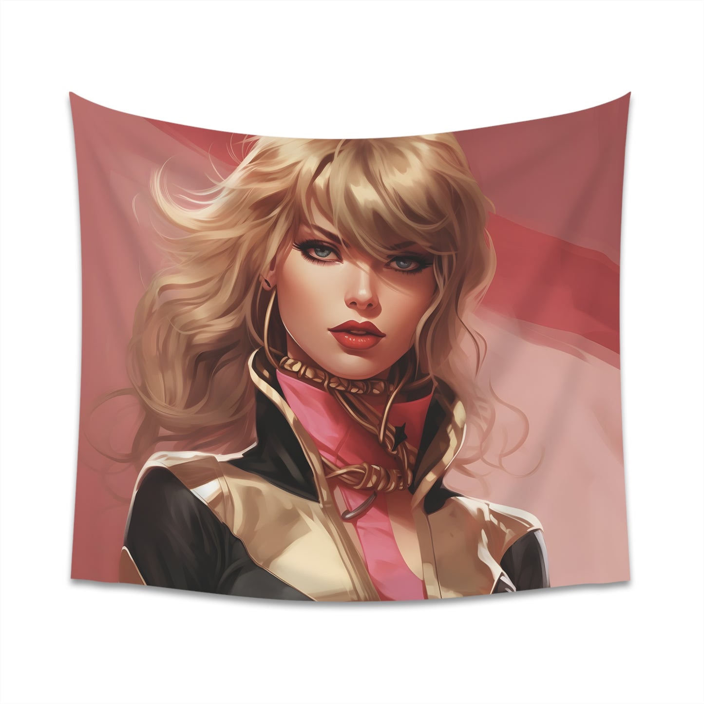 Anime Taylor Swift 4- Printed Wall Tapestry