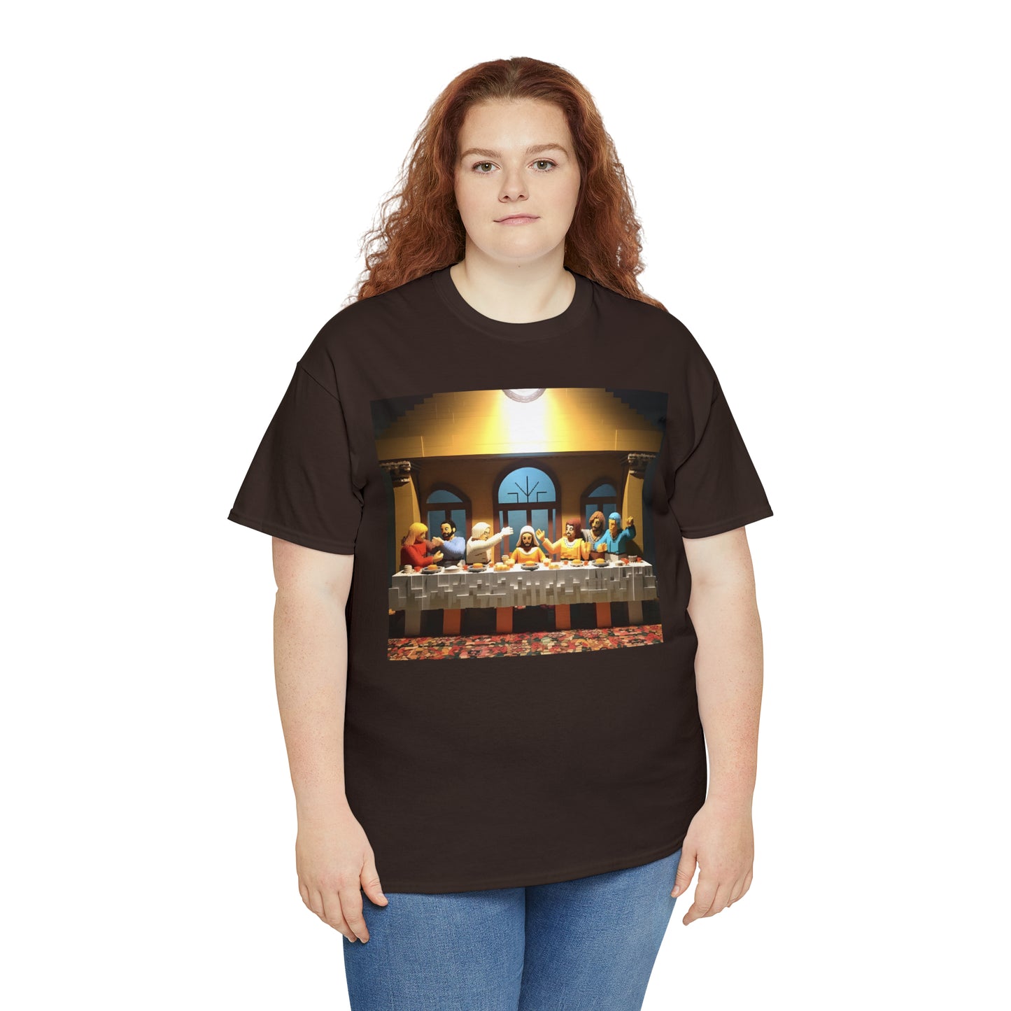 “The Last Supper” LEGO BOX SET -  Unisex Heavy Cotton Tee