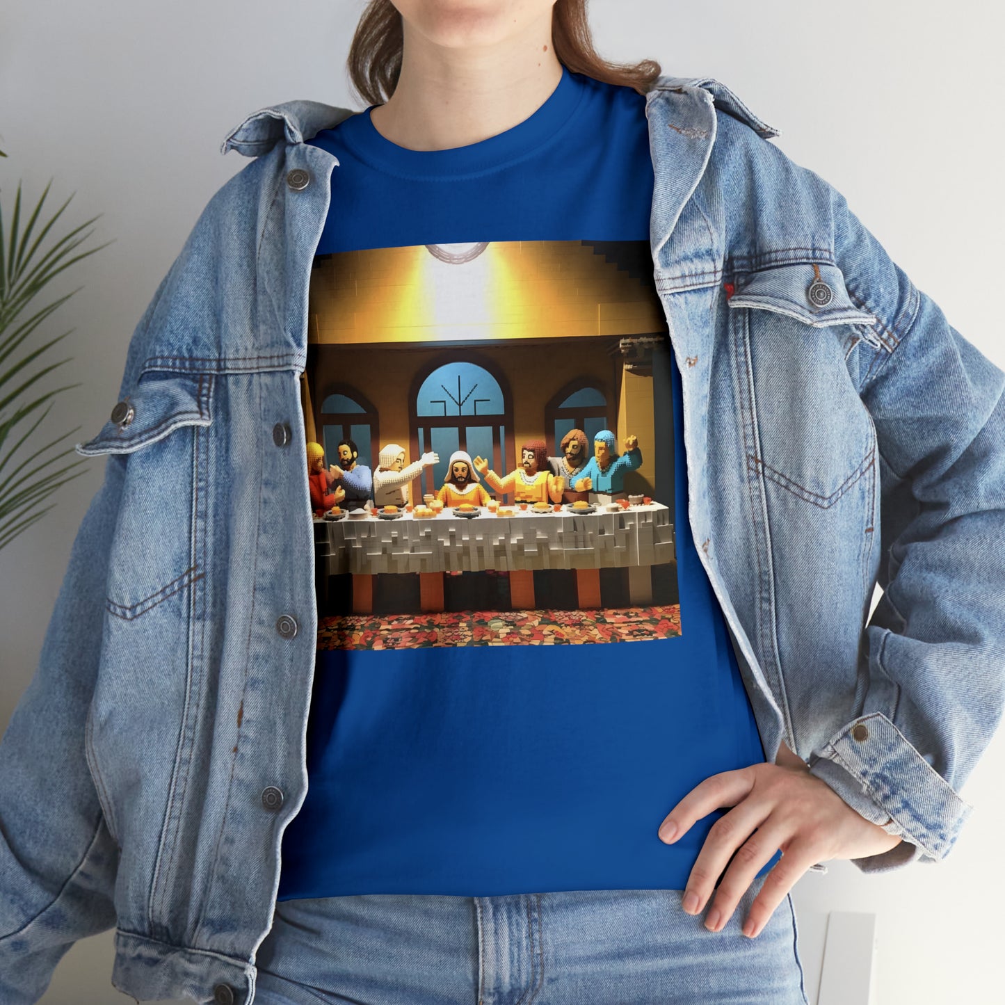 “The Last Supper” LEGO BOX SET -  Unisex Heavy Cotton Tee