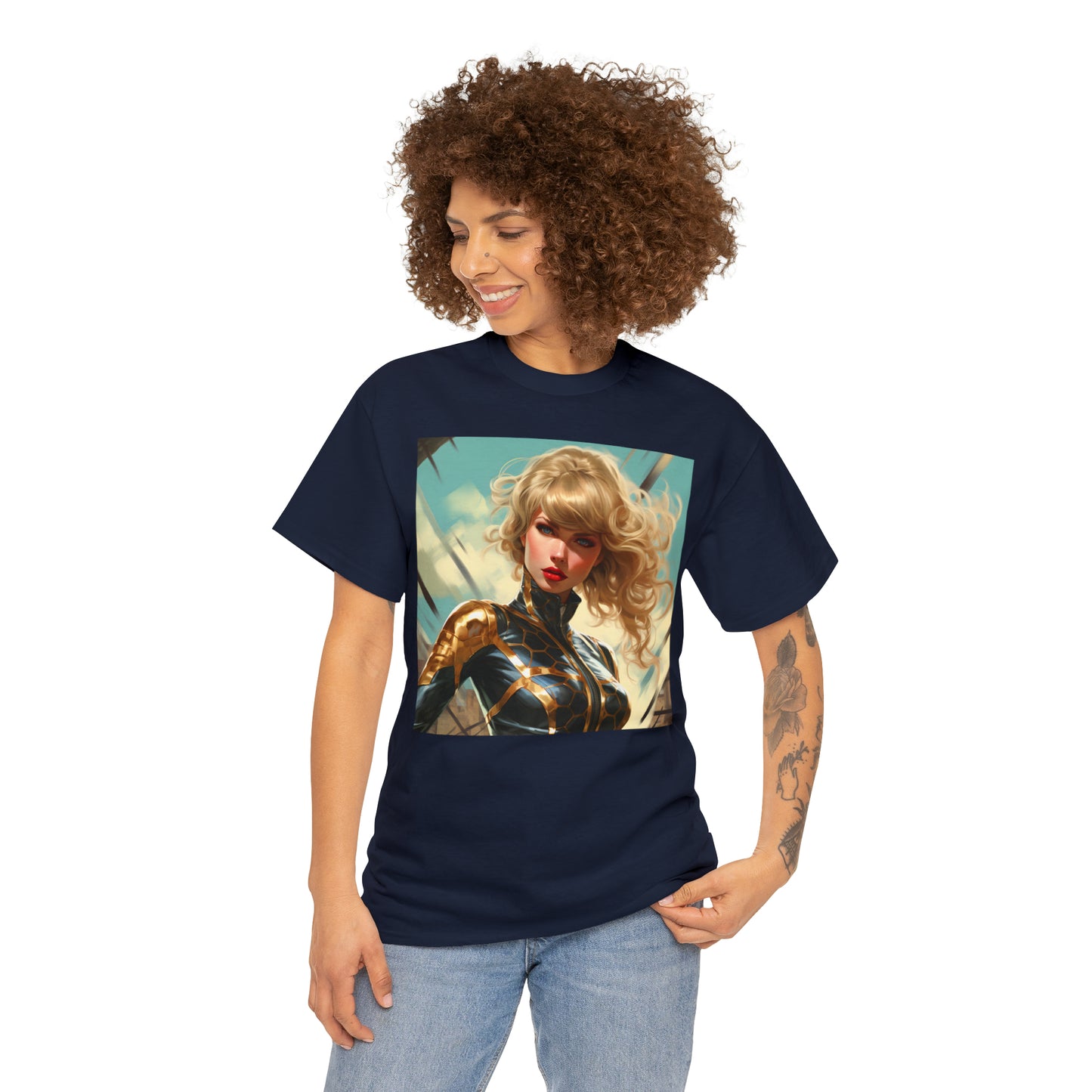 Anime Taylor Swift 3 - Unisex Heavy Cotton Tee
