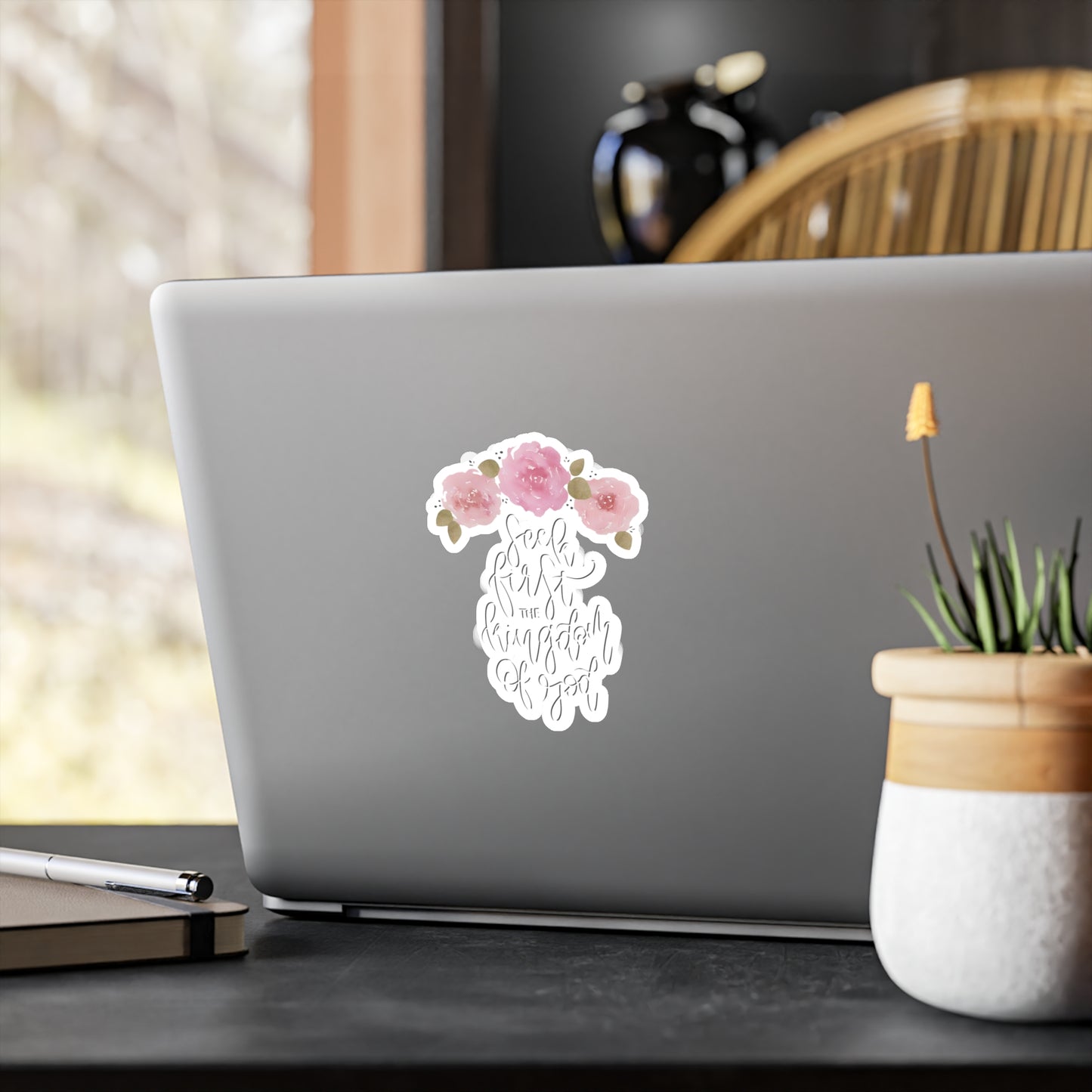 Seek First the Kingdom of God  - Kiss-Cut Vinyl Decals