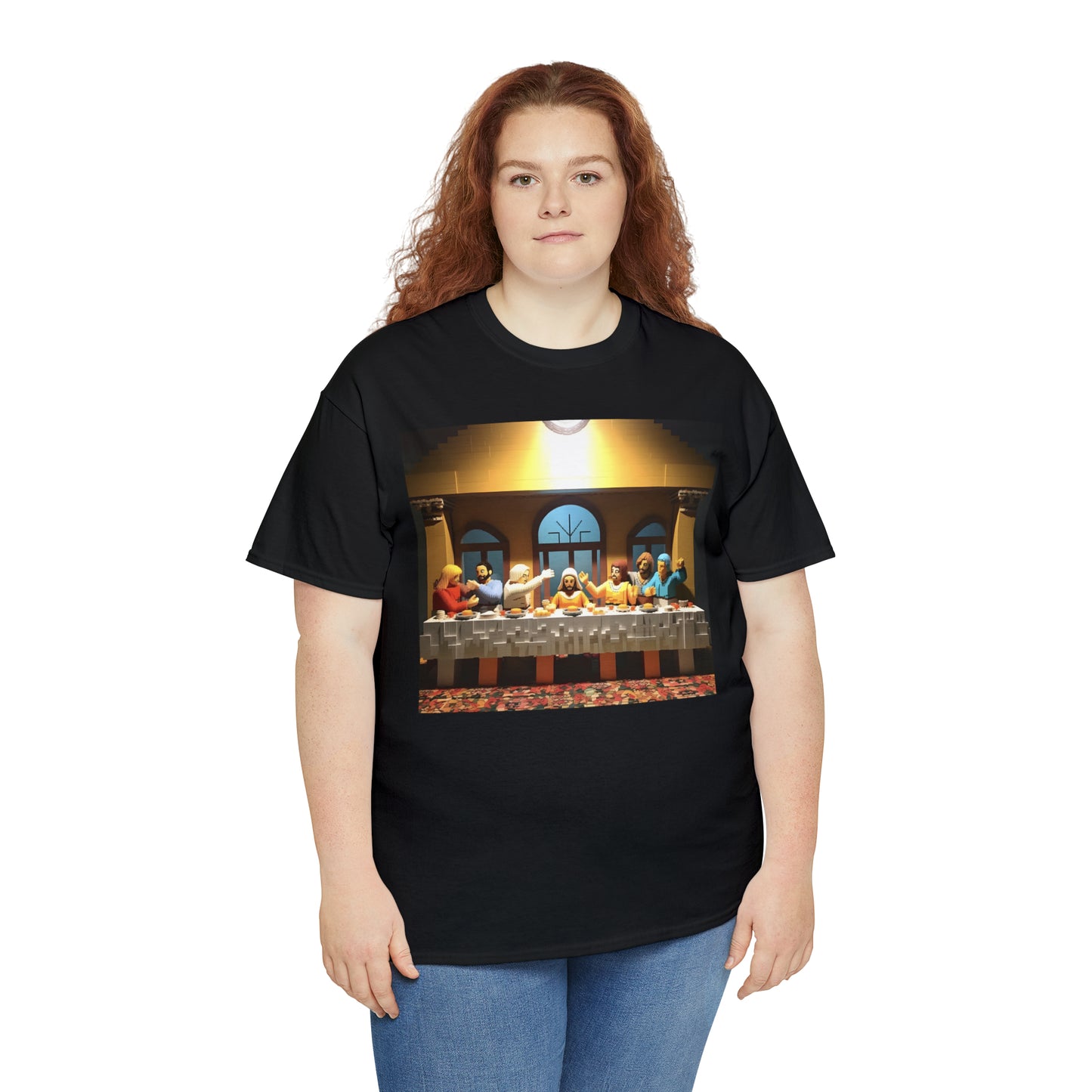 “The Last Supper” LEGO BOX SET -  Unisex Heavy Cotton Tee