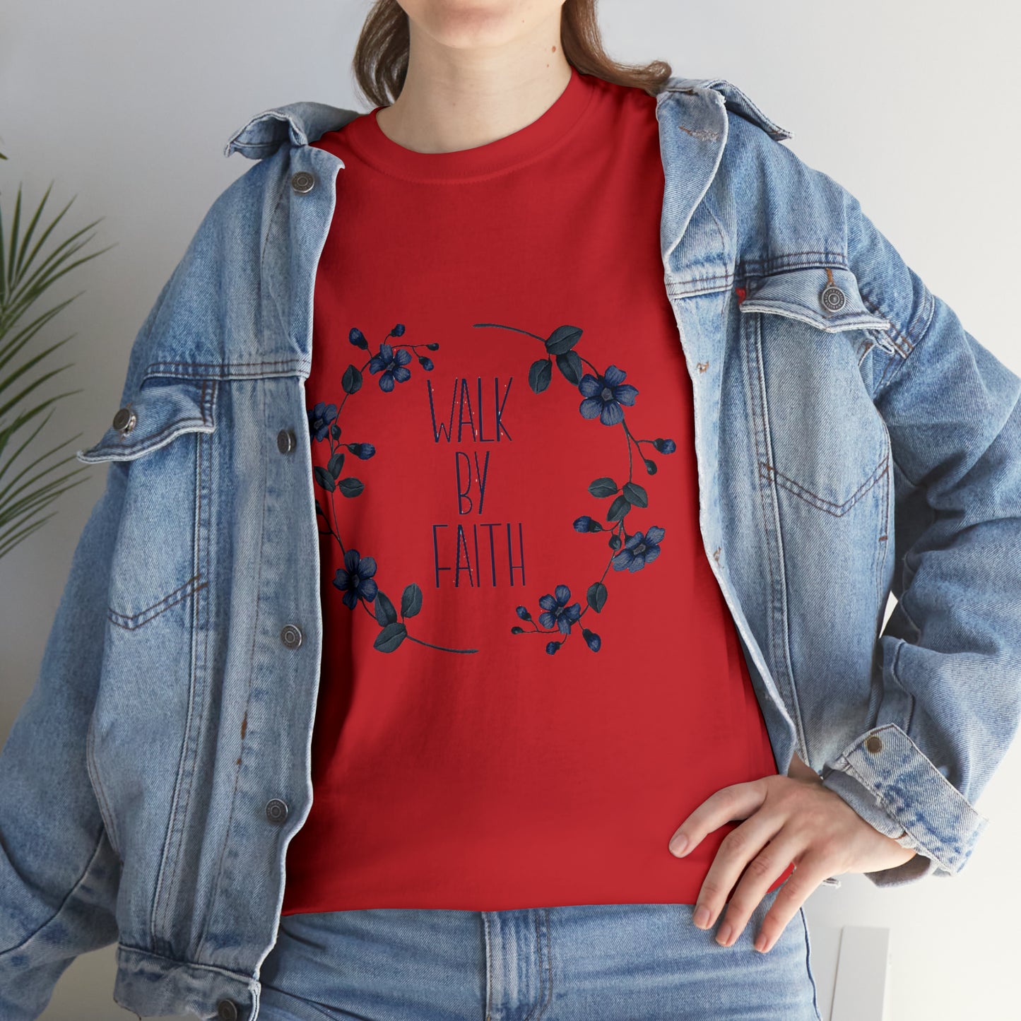 Walk by FAITH Unisex Heavy Cotton Tee