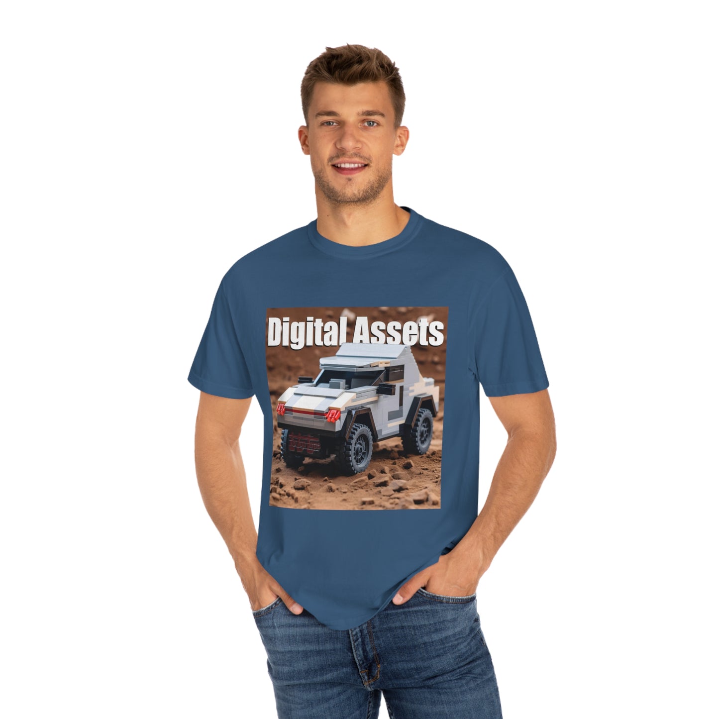 Digital Assets Unisex Garment-Dyed T-shirt