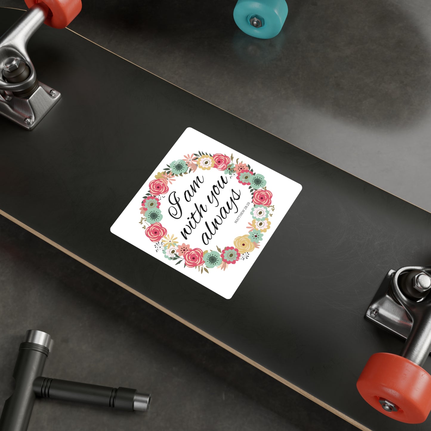 I am Always With You (Matthew)  Kiss-Cut Vinyl Decals