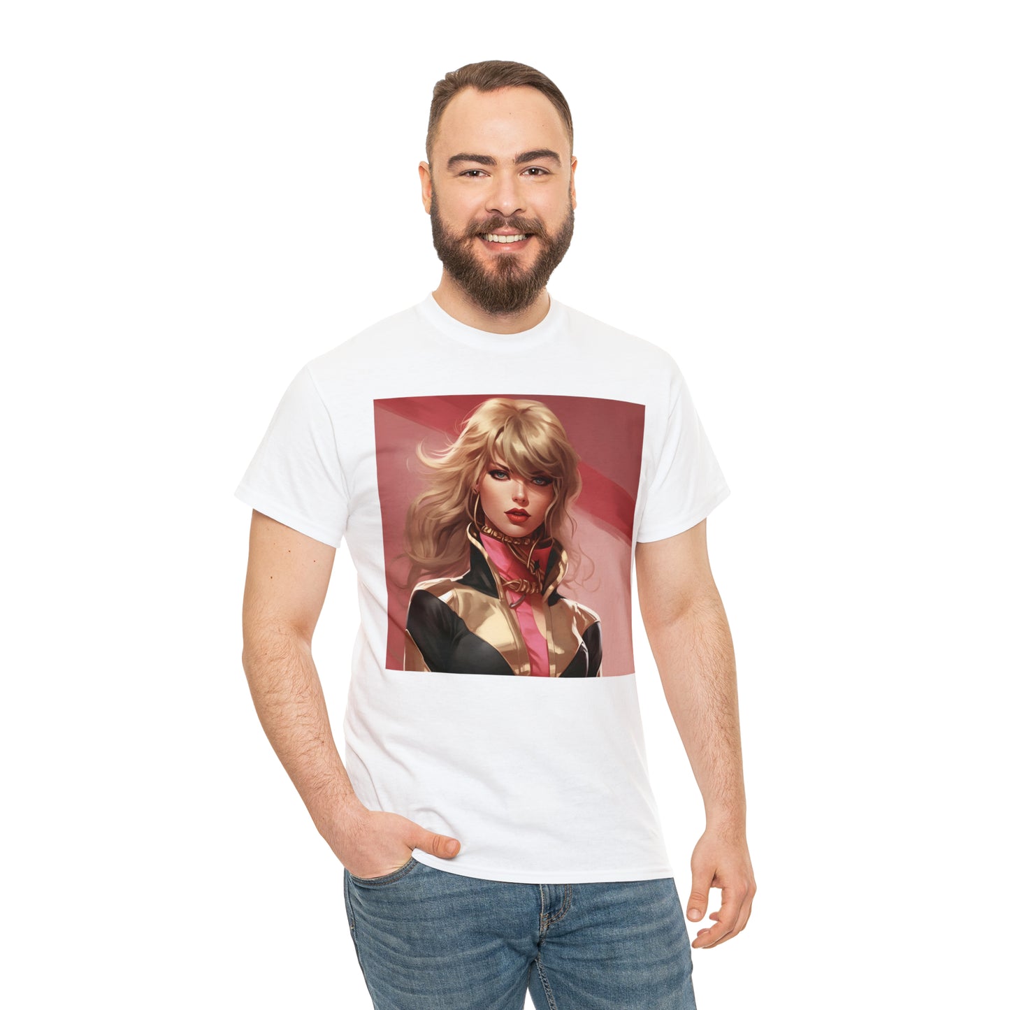Anime Taylor Swift 4 - Unisex Heavy Cotton Tee