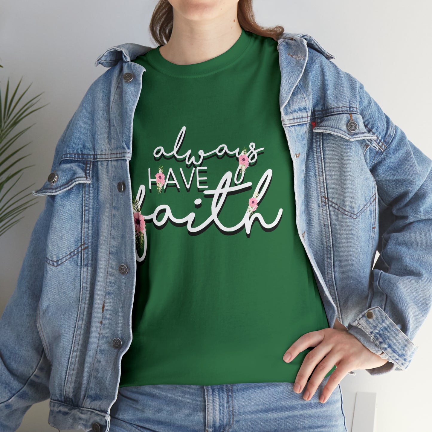 Don't be afraid, just Believe (Mark) - Unisex Heavy Cotton Short Sleeve Tee