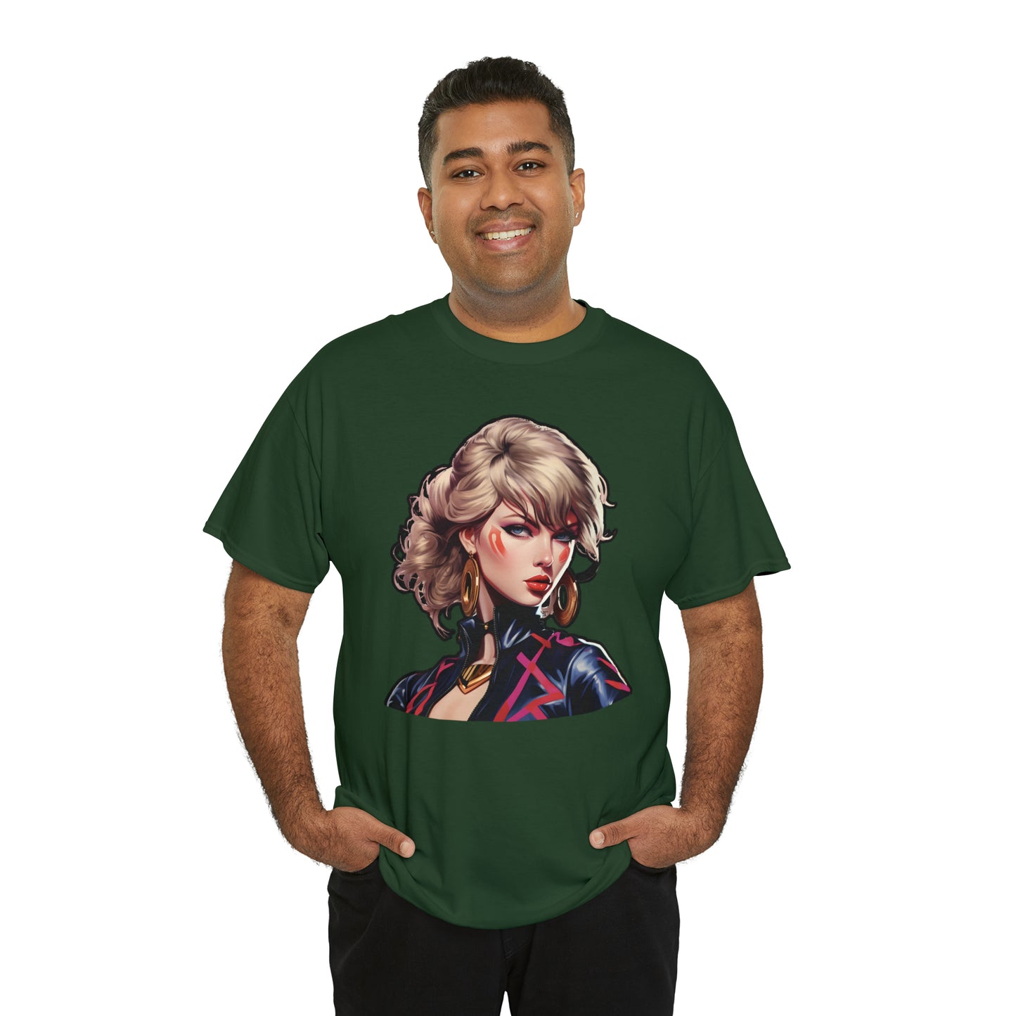 Anime Taylor Swift 2- Unisex Heavy Cotton Tee