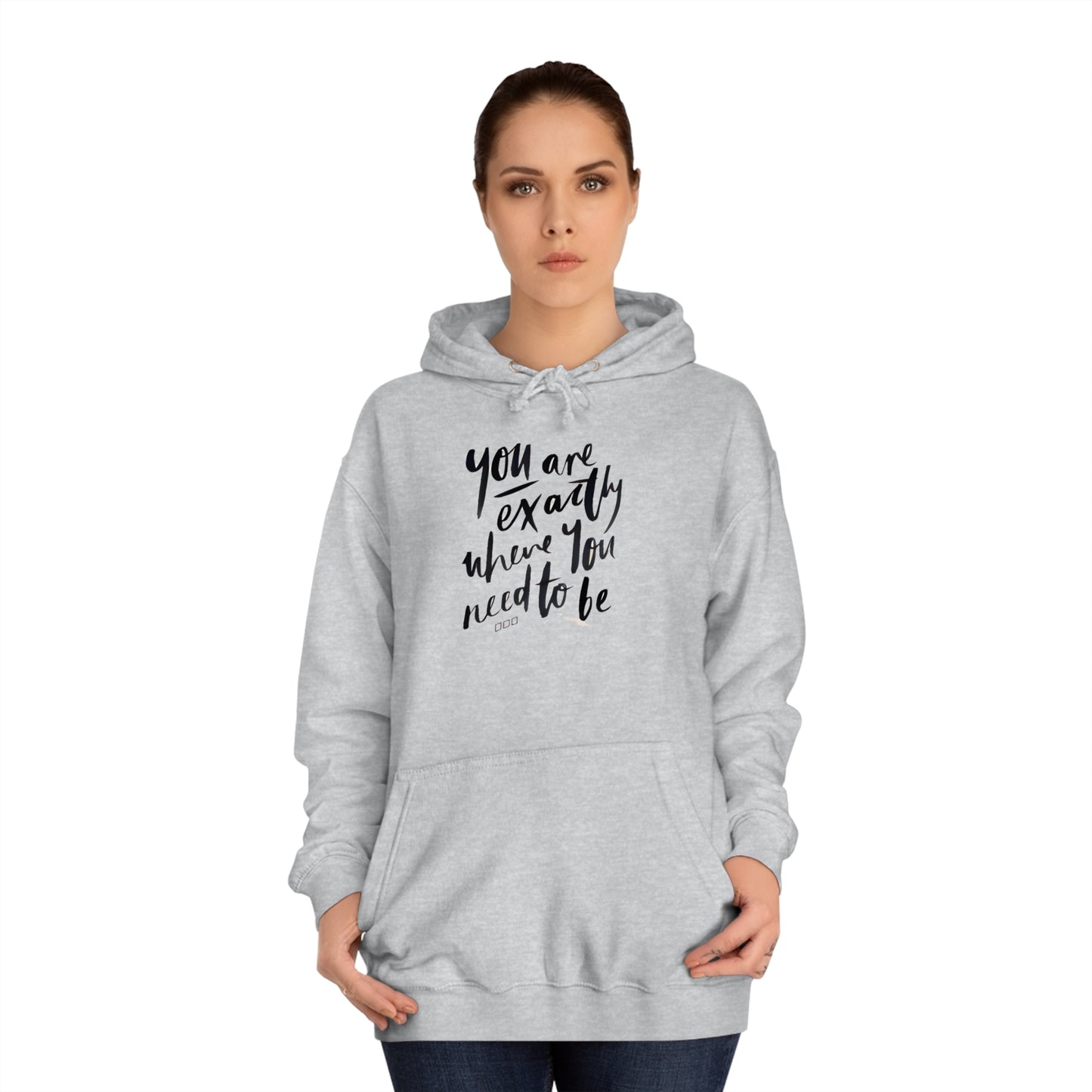 You are EXACTLY where you need to be - CR Celebrate Recovery Classic Logo - Ultra Cotton Long Sleeve Tee