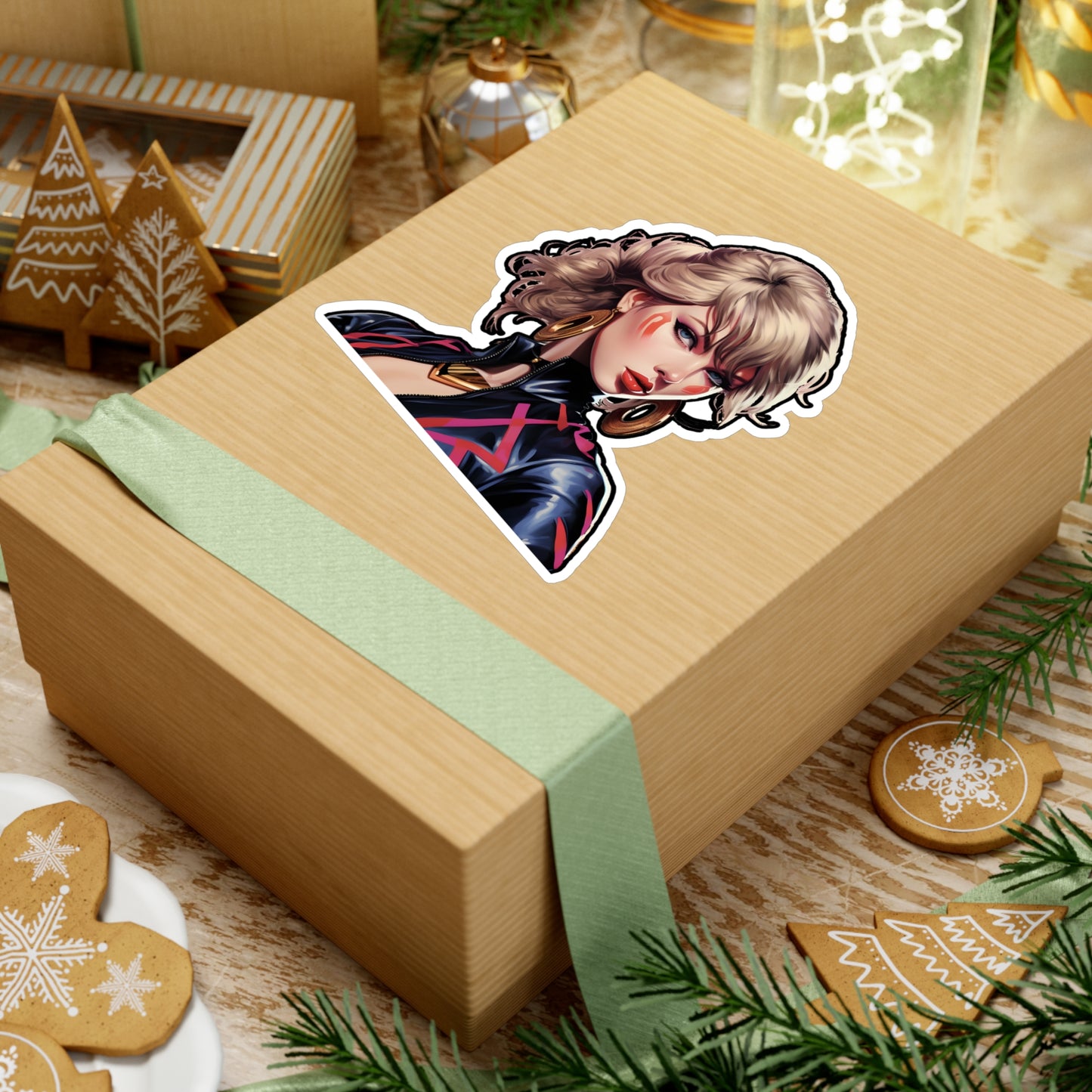 Anime Taylor Swift 2- Kiss-Cut Vinyl Decals