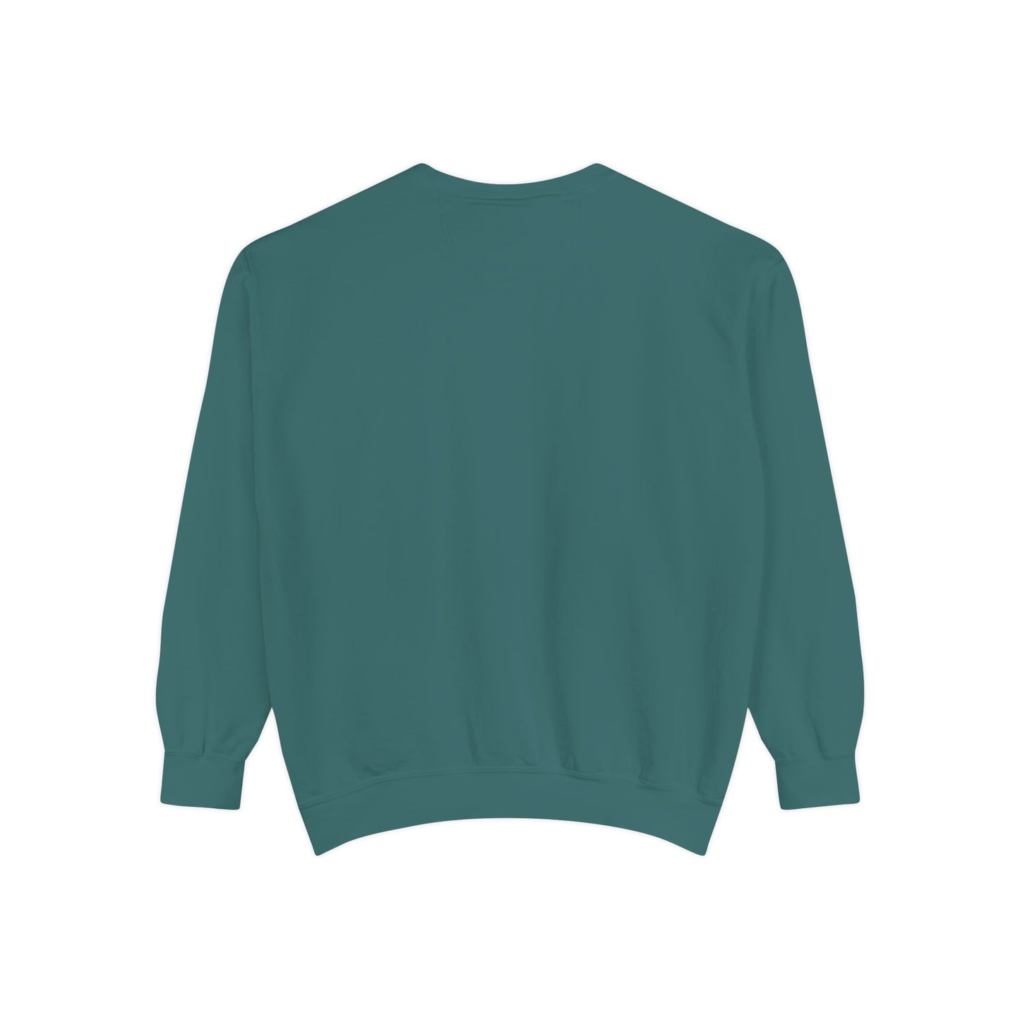 “Sip of Sacrifice” Embroidered Crewneck — Disciple Dad (Water-Into-Wine Drop Collection)