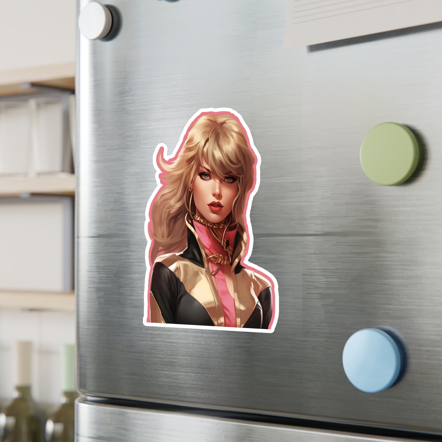 Anime Taylor Swift 4- Kiss-Cut Vinyl Decals